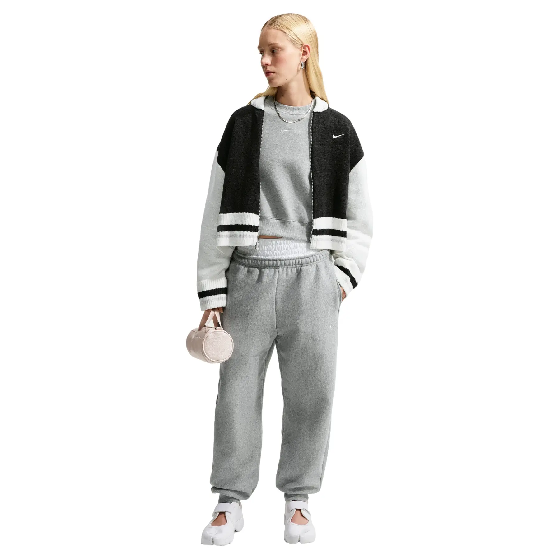 Kort dames sweatshirt Nike Studio Oversize