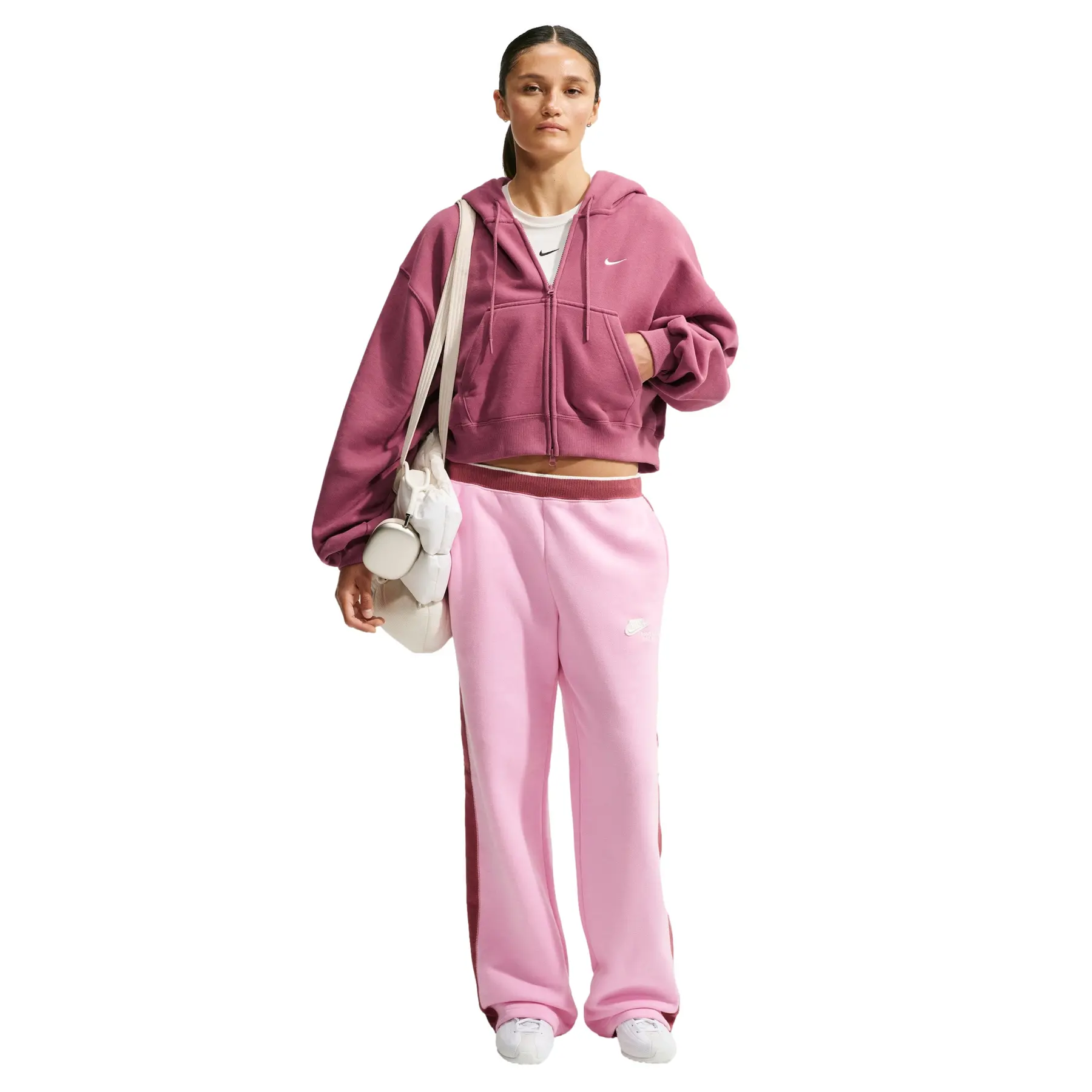 Capuchon met oversized ritssluiting voor dames Nike Studio