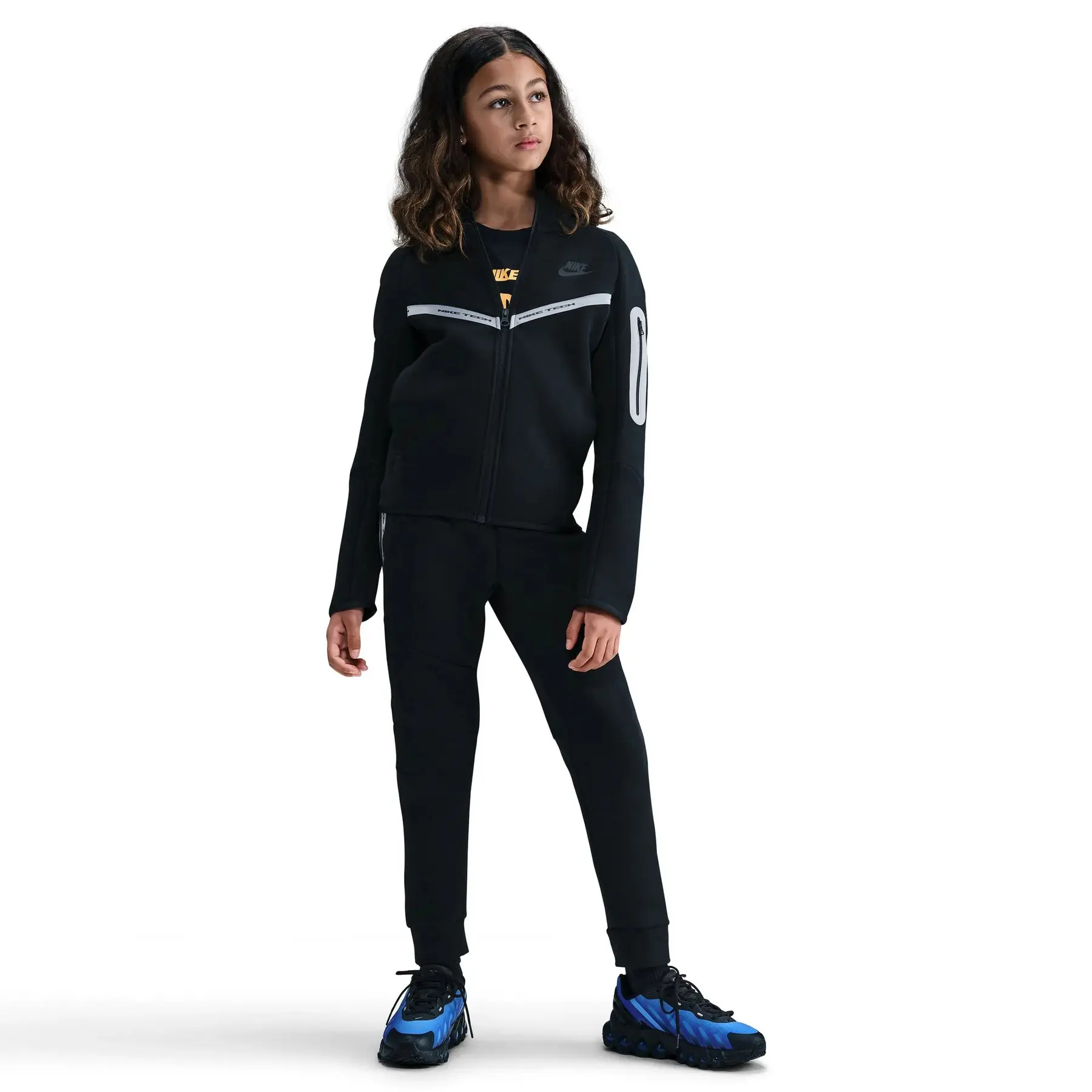 Kindercapuchon met rits Nike Sportswear Tech Fleece