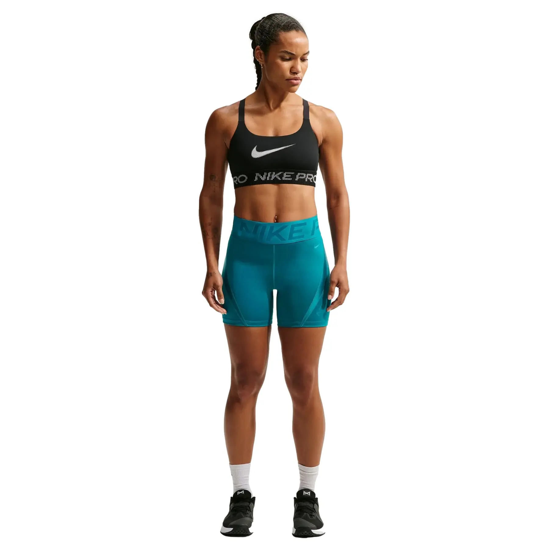 Kniehoge shorts voor dames Nike Pro Sculpt