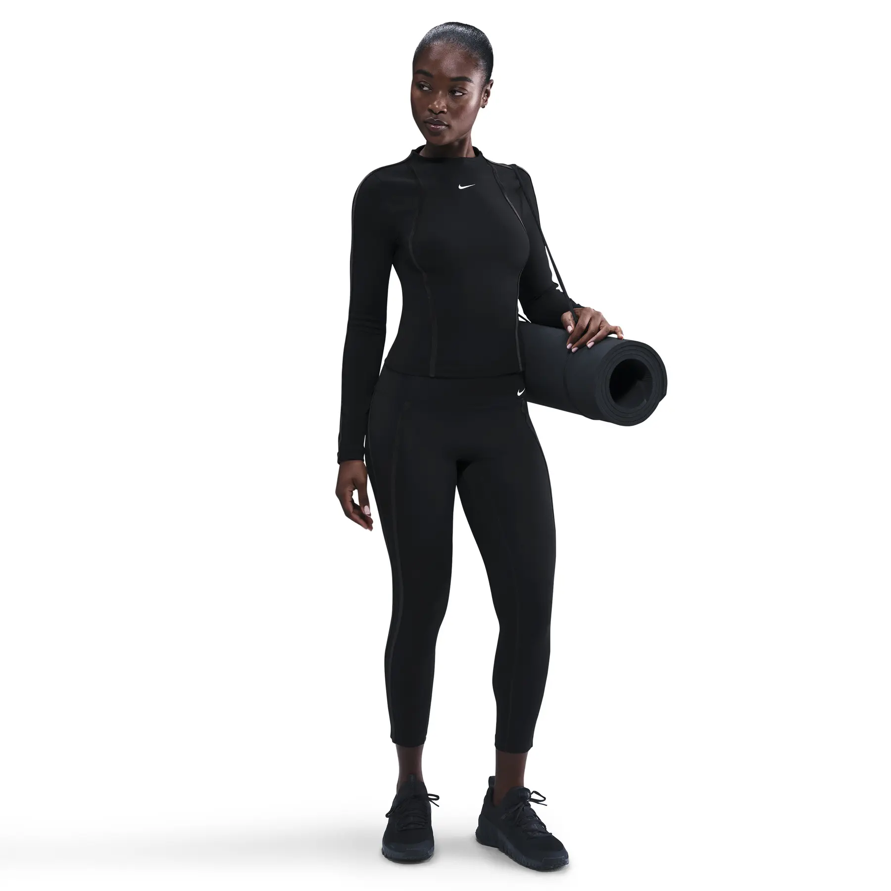 Leggings 7/8 mit hoher Taille, Damen Nike One
