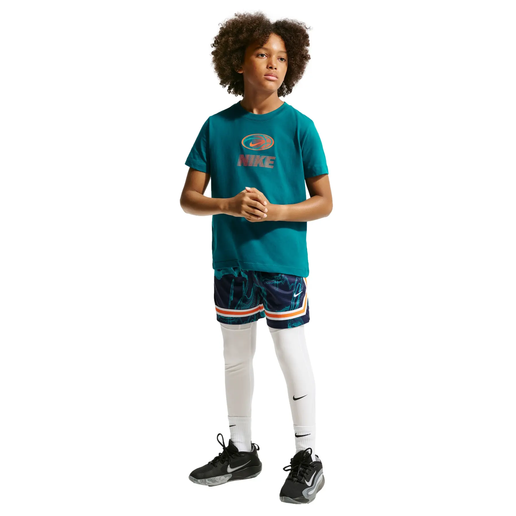 T-shirt met kinderlogo Nike