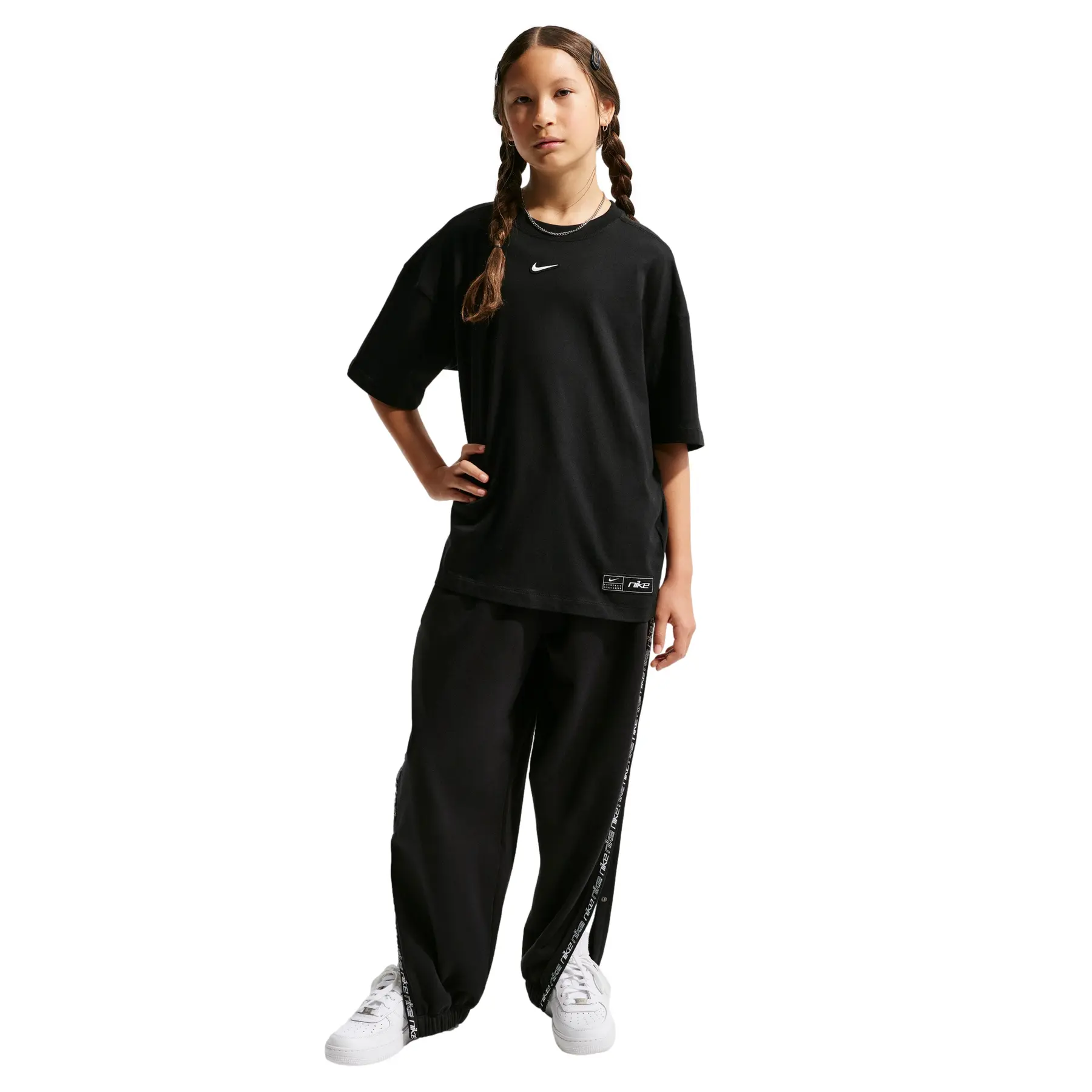 Oversized meisjes-T-shirt Nike