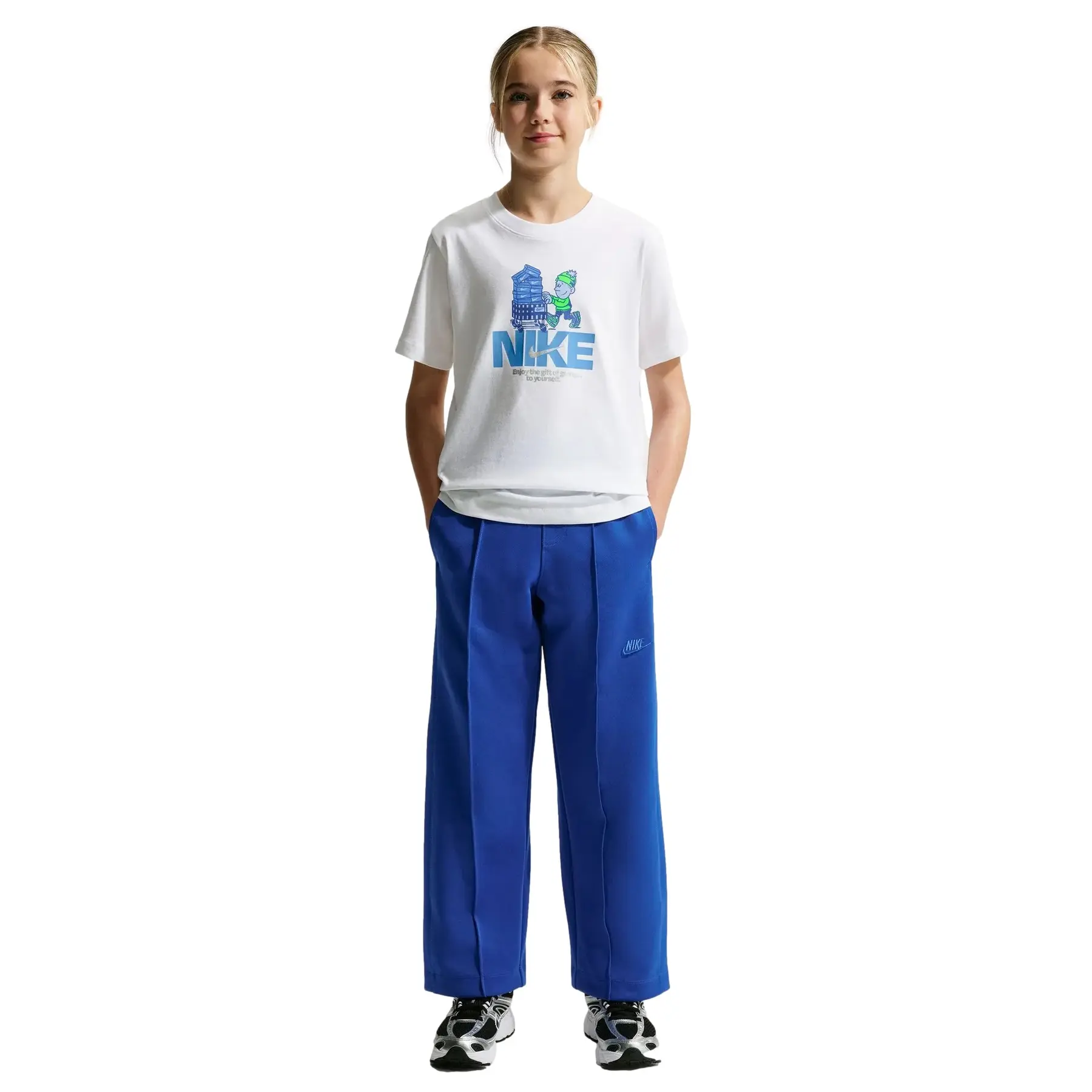 T-shirt met patronen kind Nike Sportswear