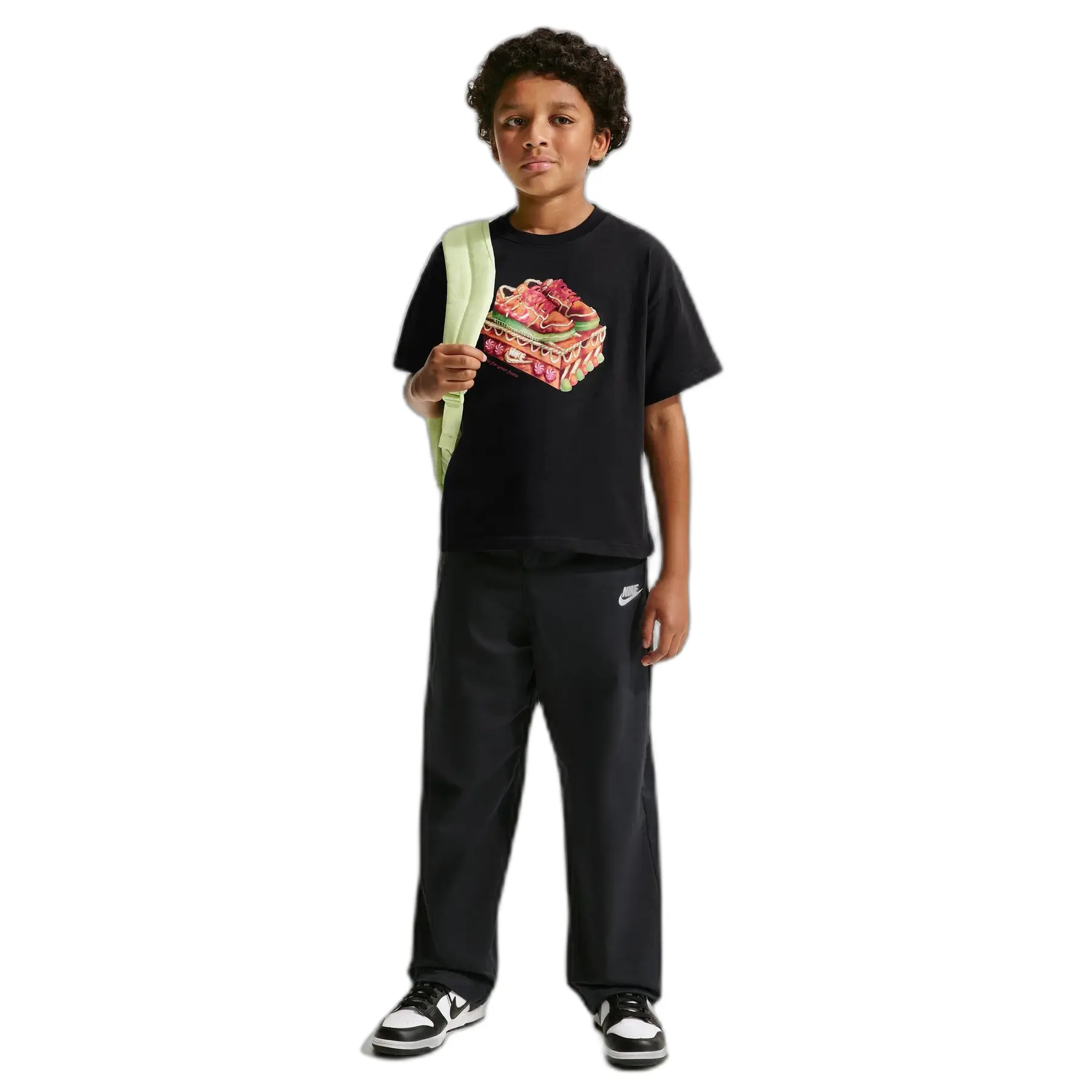 Grafisch T-shirt voor kinderen Nike Sportswear