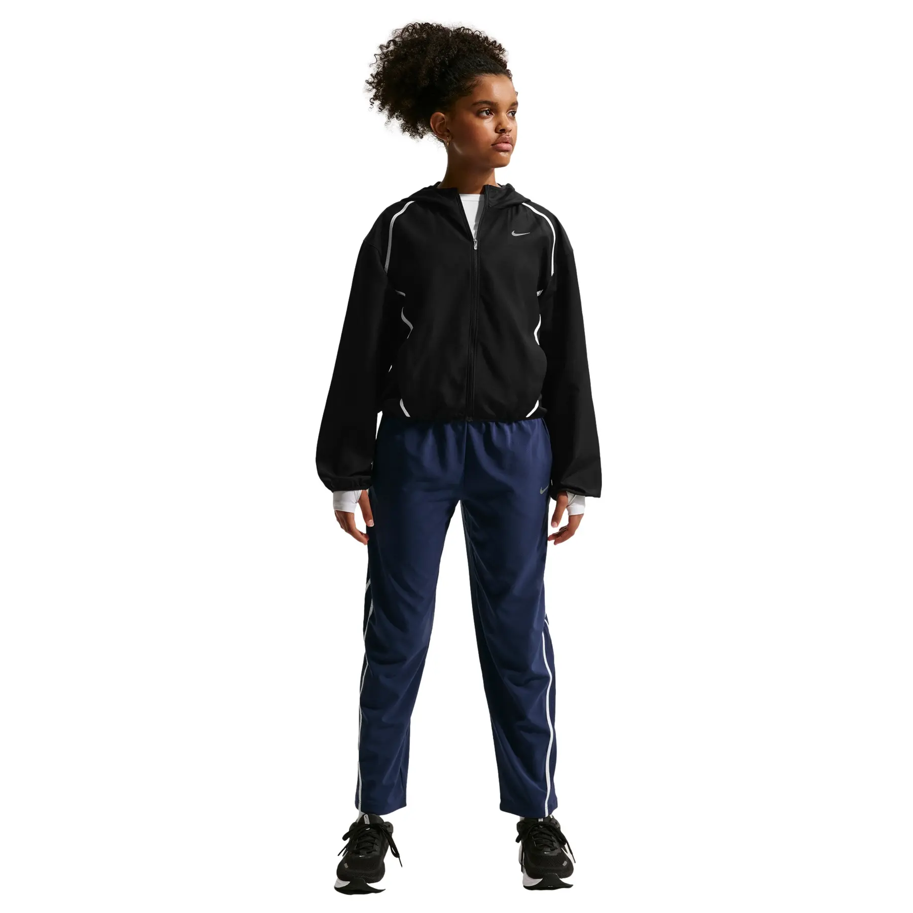 Kapuzenjacke für Mädchen Nike Tempo