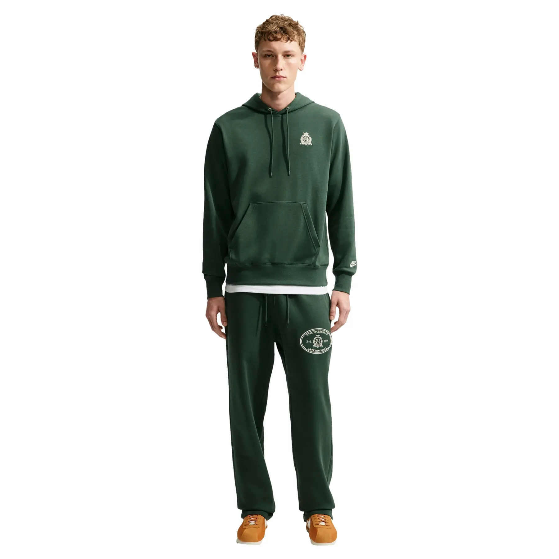 Hooded sweatshirt in fleece Nike