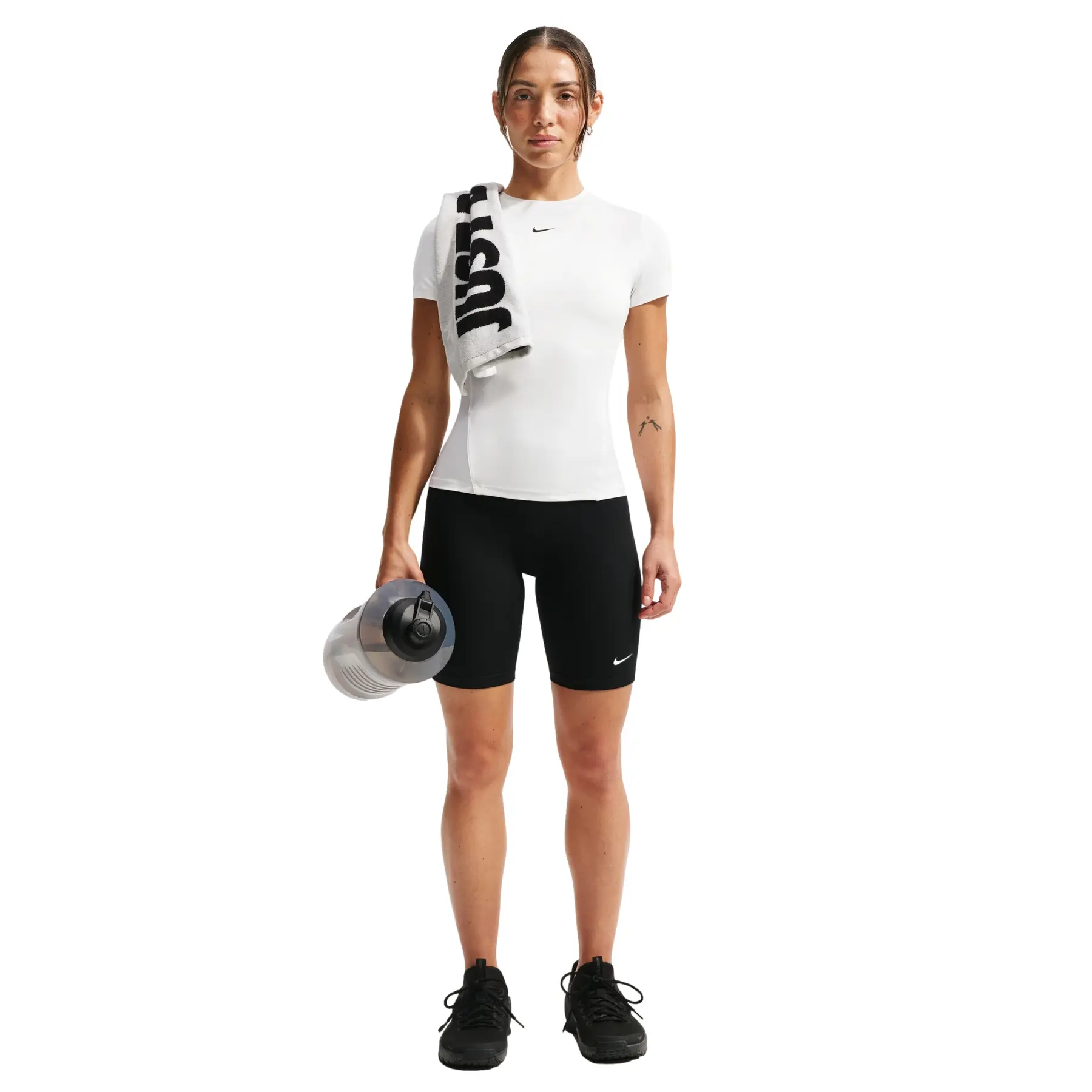 Damen T-Shirt Nike One Fitted
