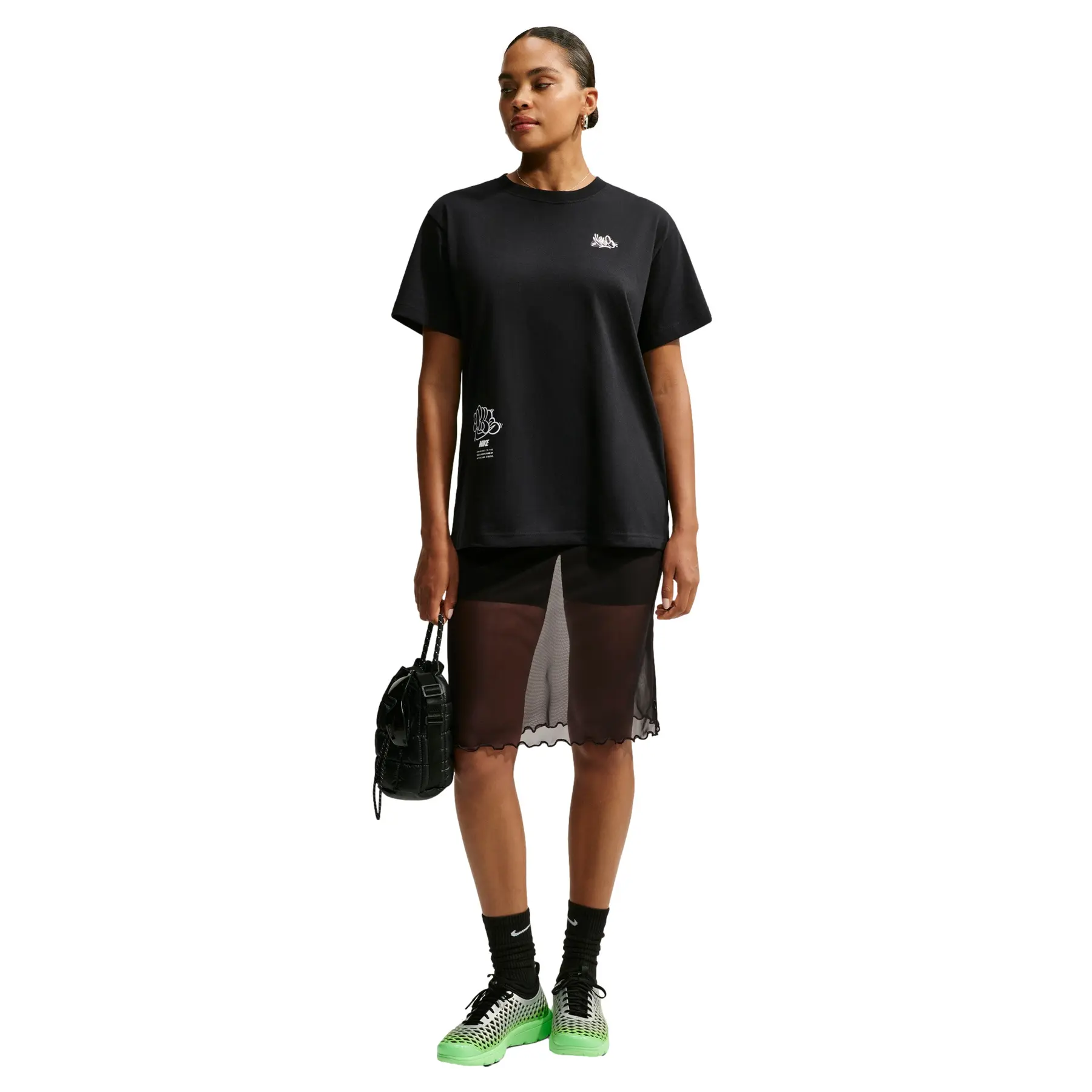 Dames-T-shirt oversized Nike