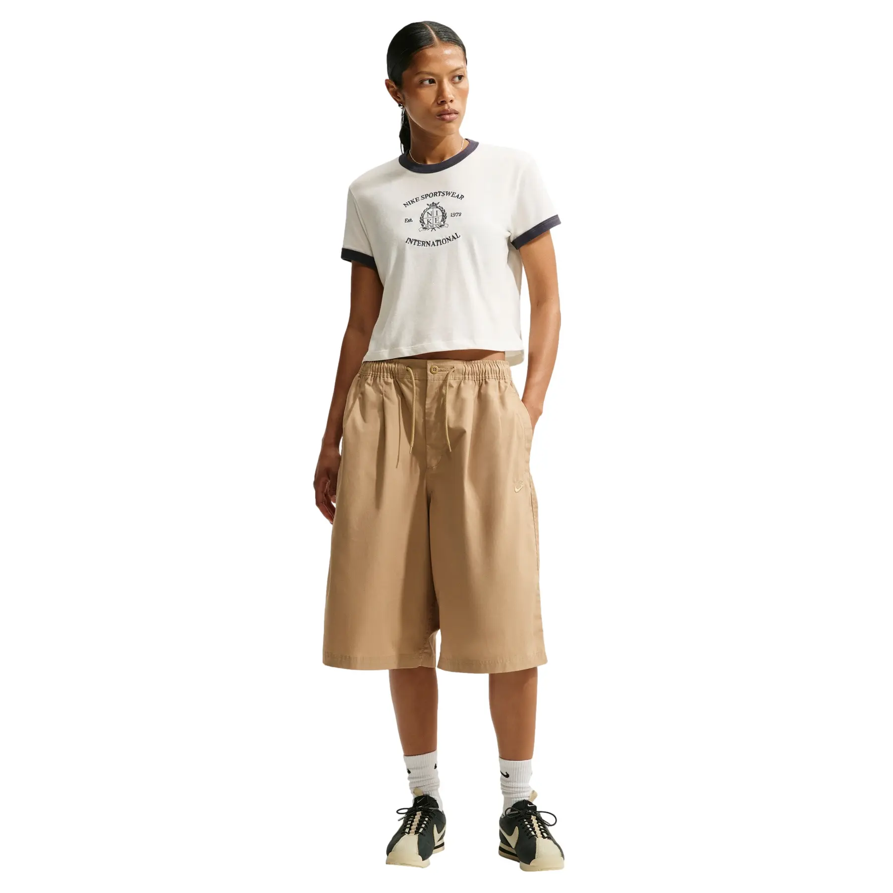 T-shirt dames Nike Ringer