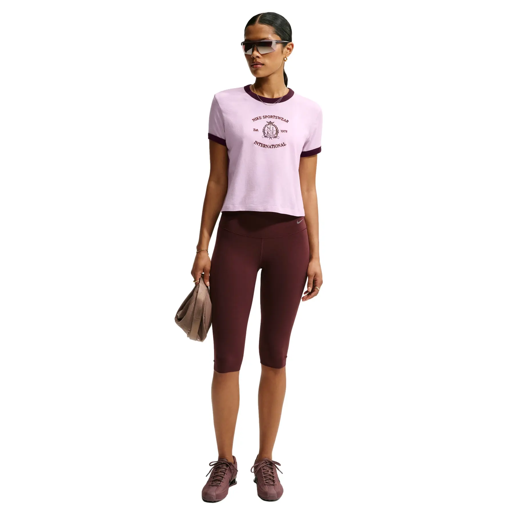 T-shirt dames Nike Ringer