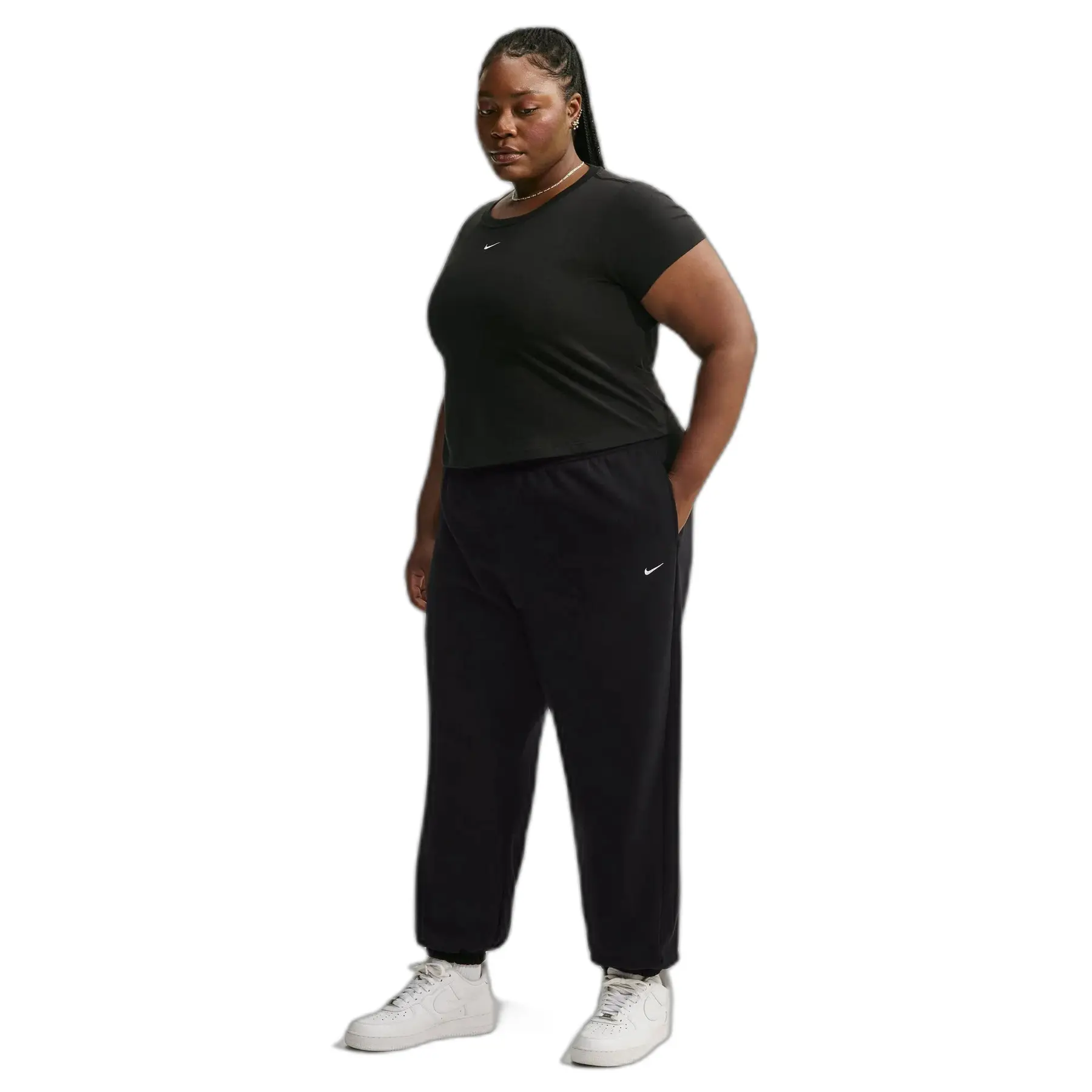Oversized hoge taille joggingbroek voor dames Nike Studio
