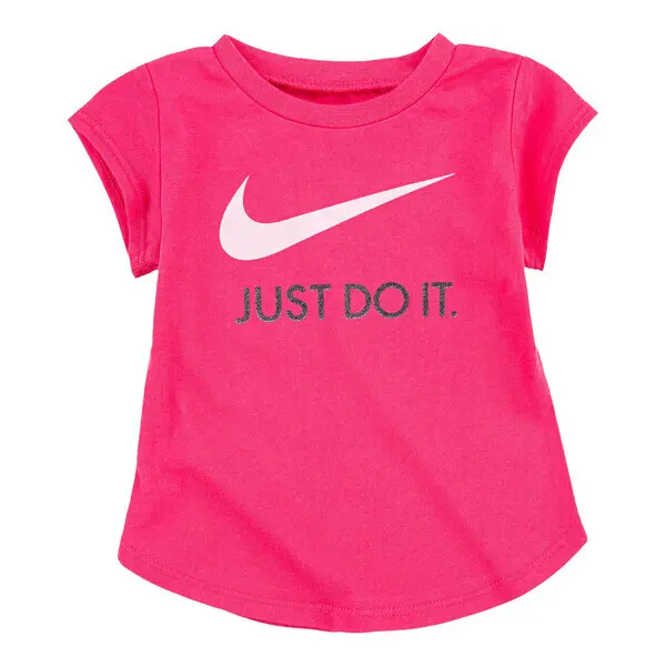 T-shirt da bambina Nike Swoosh JDI