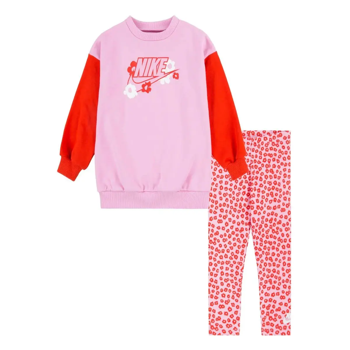 Set di leggings per bambina Nike Floral