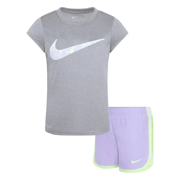 Set stampato per bambina Nike Club Tempo