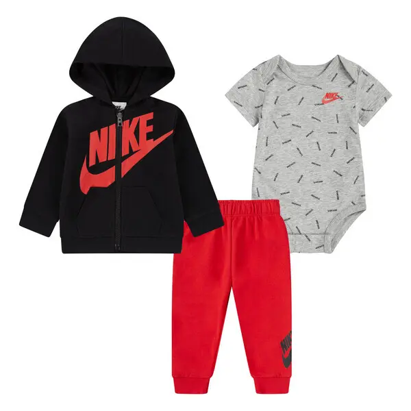 Set di pantaloni da bambino Nike JDI Toss FZ