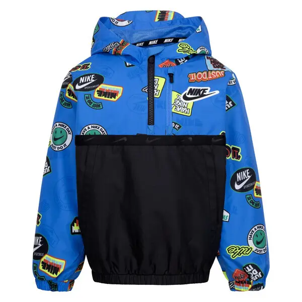 Veste imperméable demi zip bébé garçon Nike
