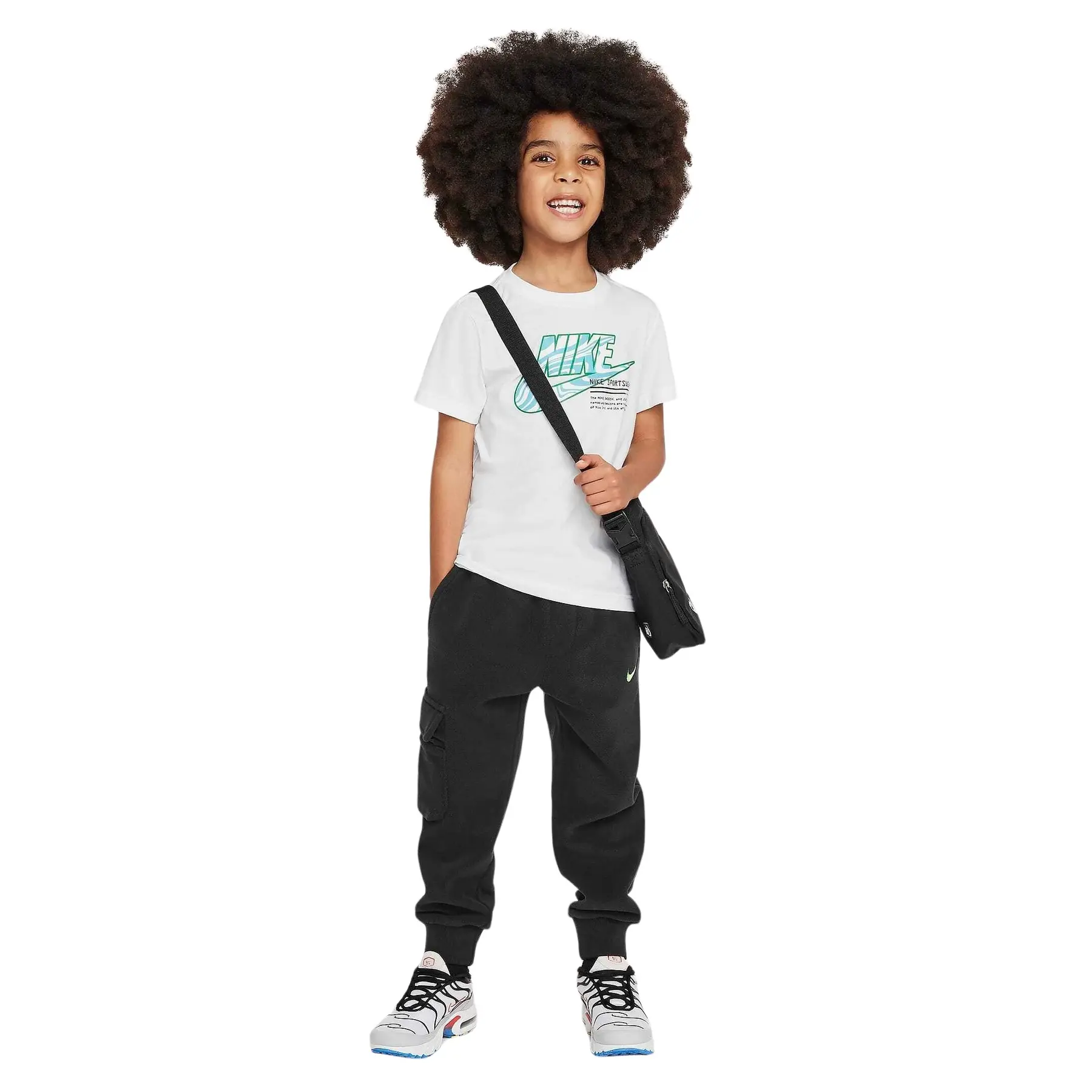 T-shirt per bambini Nike Futura Micro Text