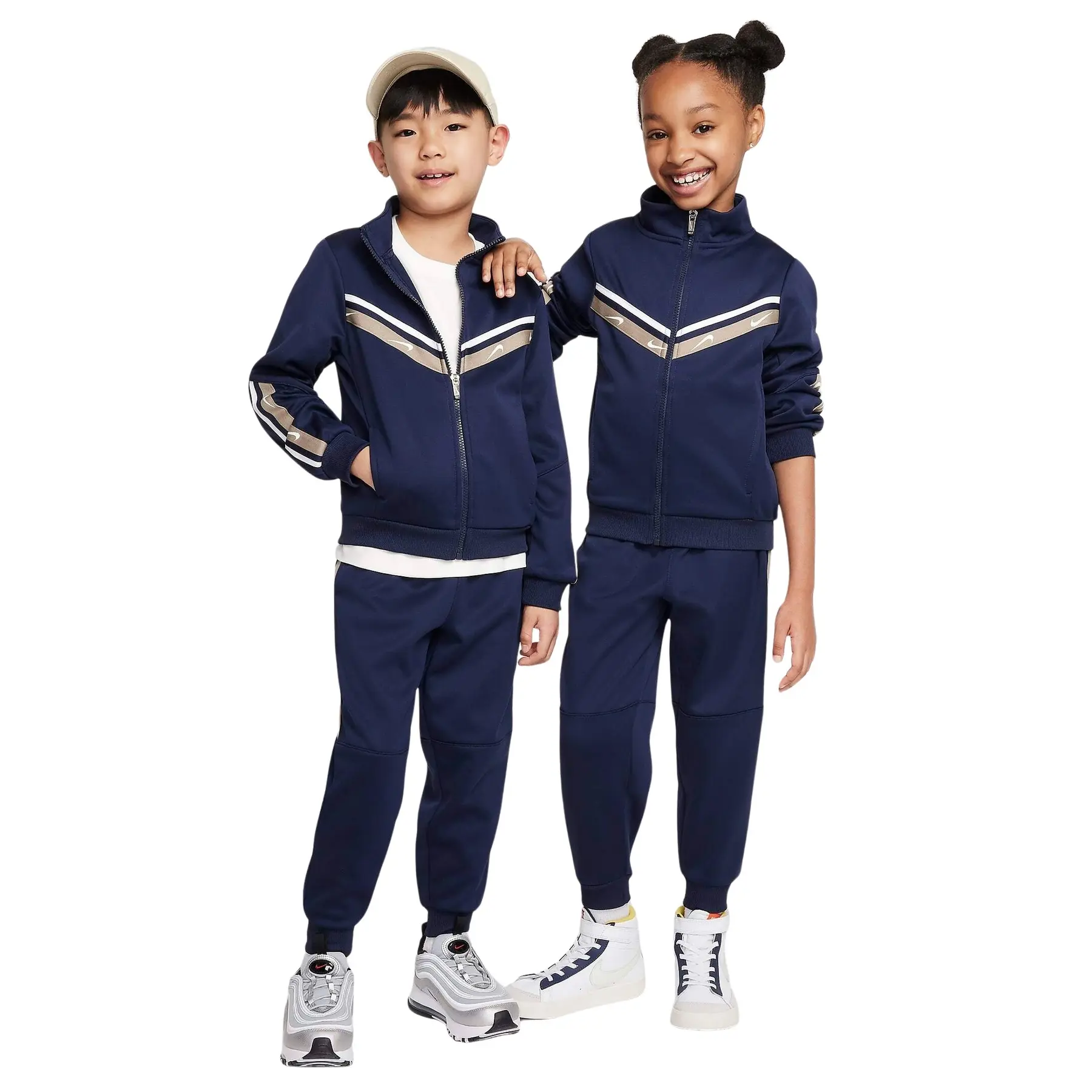Kapuzenanzug Kind Nike Club Poly Propus