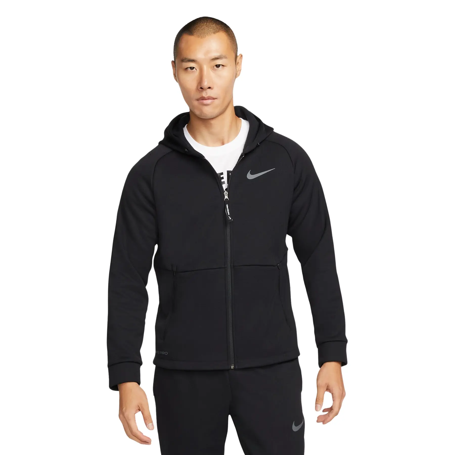 Waterdichte jas met rits en capuchon Nike Pro Therma-Fit