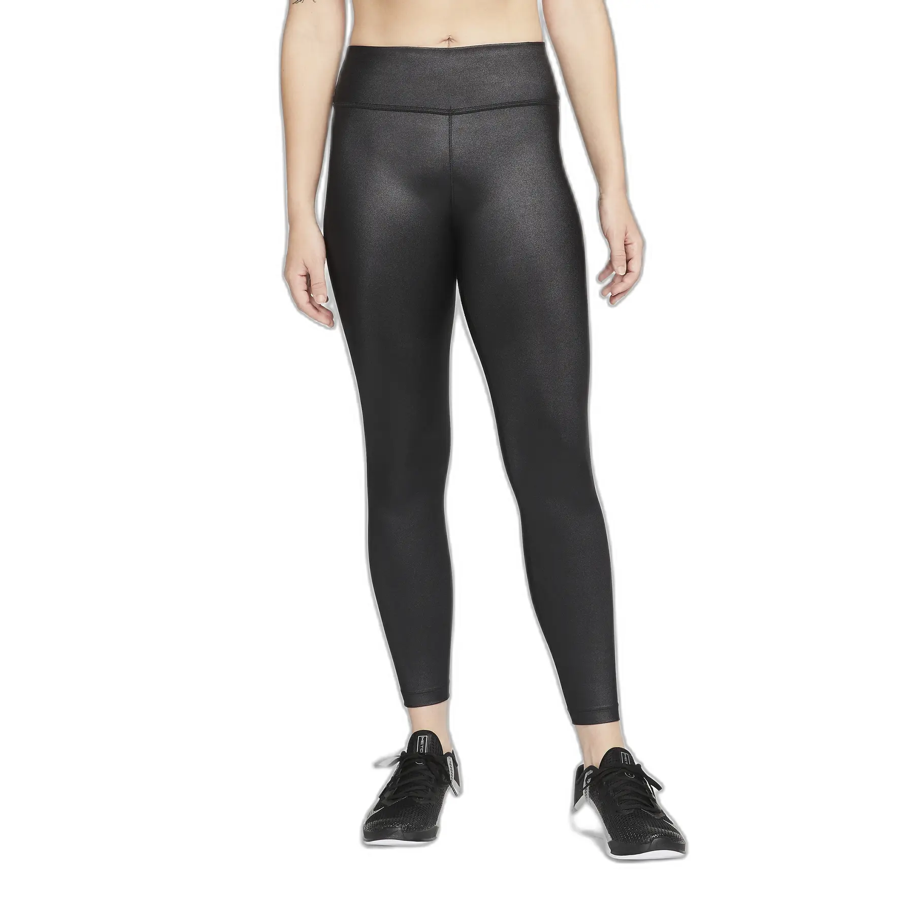 Leggings brillant Damen Nike One Dri-Fit MV MR