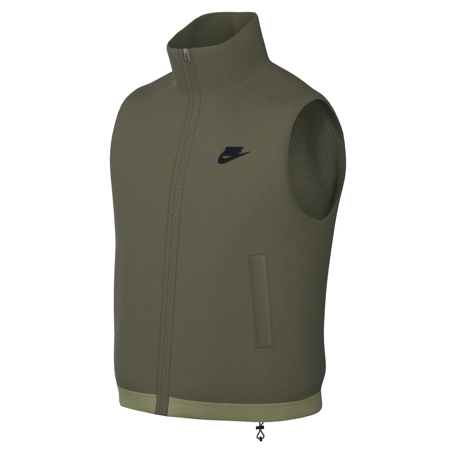 Ärmellose Winterjacke aus Fleece Nike Club+