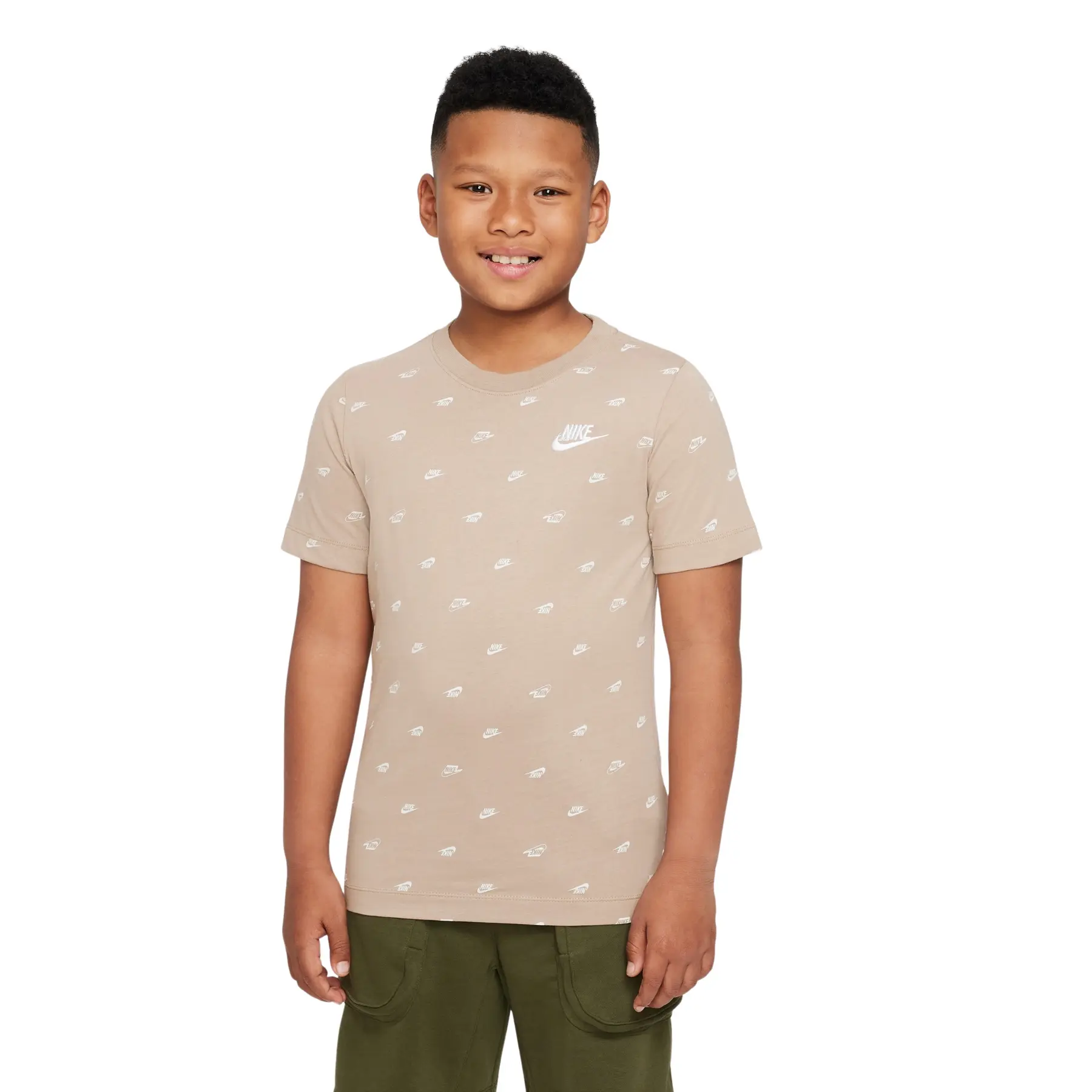 Kinder T-Shirt Nike Swoosh Aop Fa22