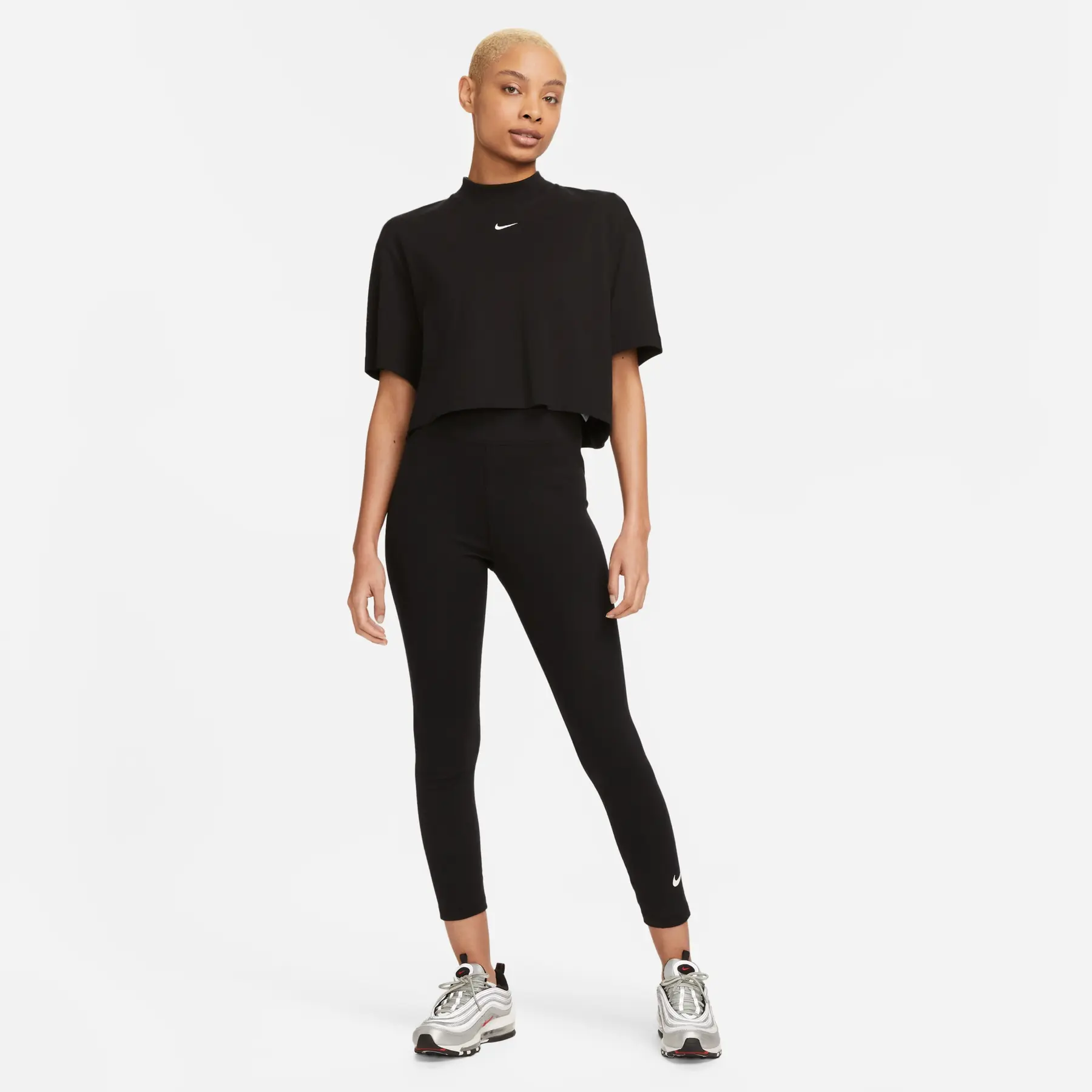 NIKE Damen Tight Sportswear Classics 7/8 schwarz | XS