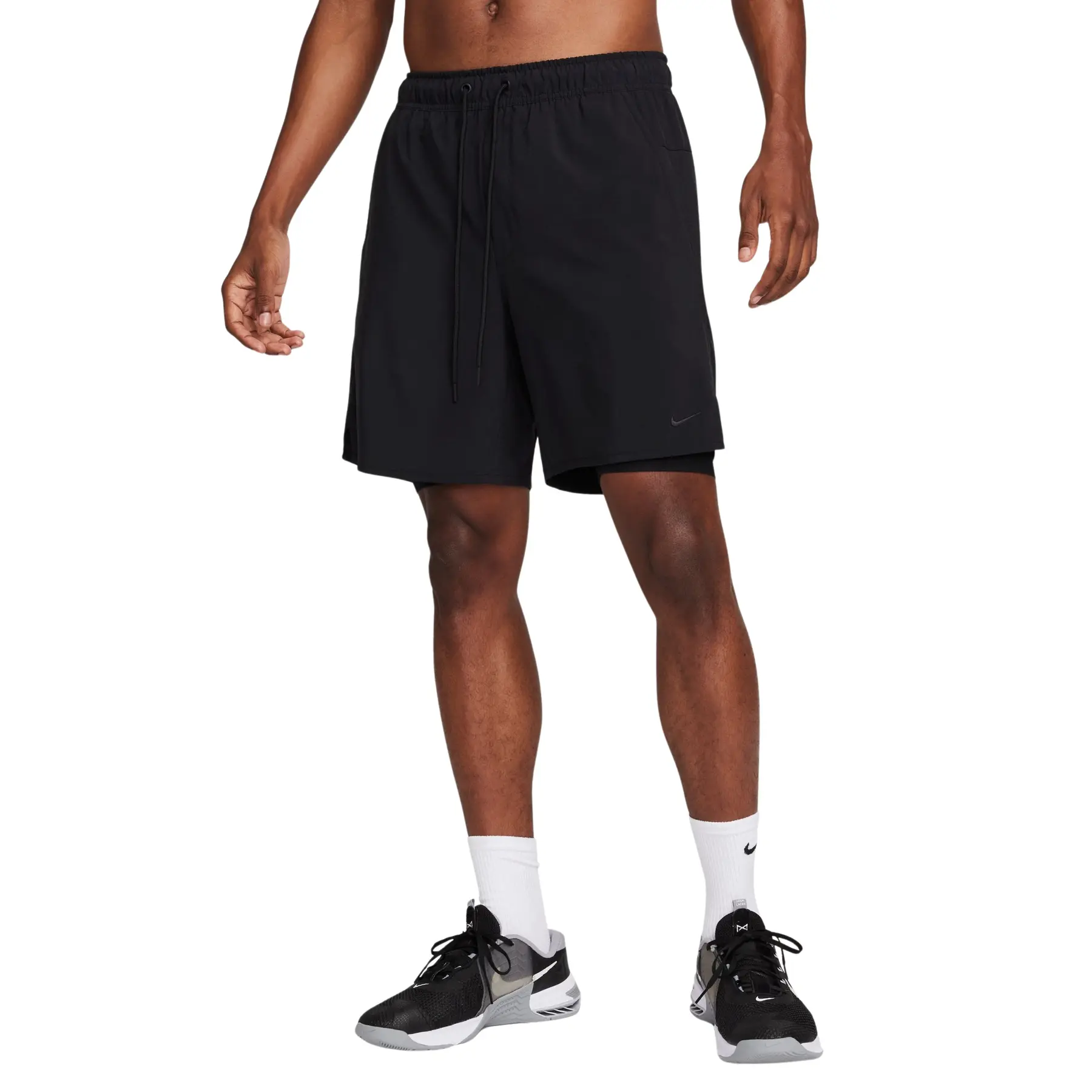 Pantaloncini 2 in 1 in tessuto Nike Dri-FIT Unlimited 7In