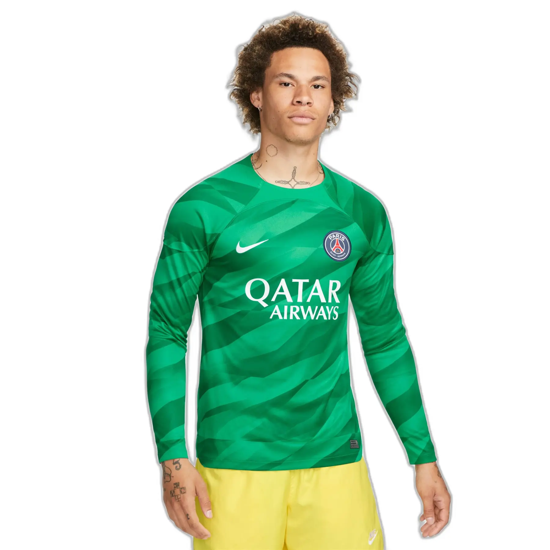 Paris Saint-Germain Green Goalkeeper Long Sleeve 2023/24
