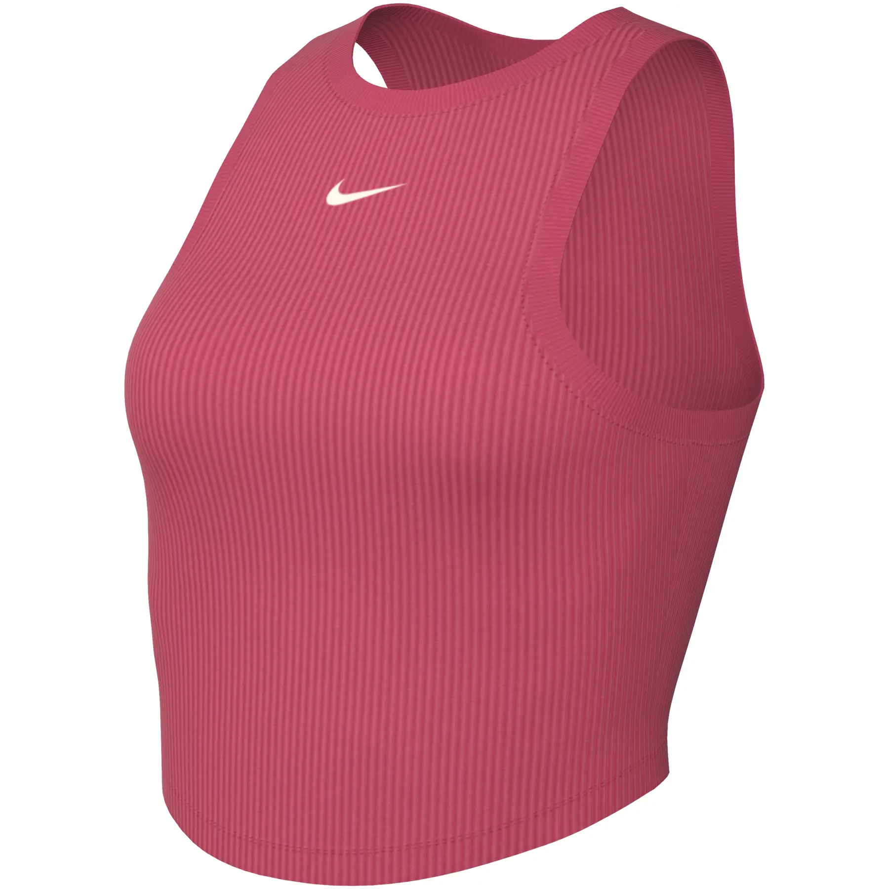 Geribde, getailleerde damestanktop Nike Essentials
