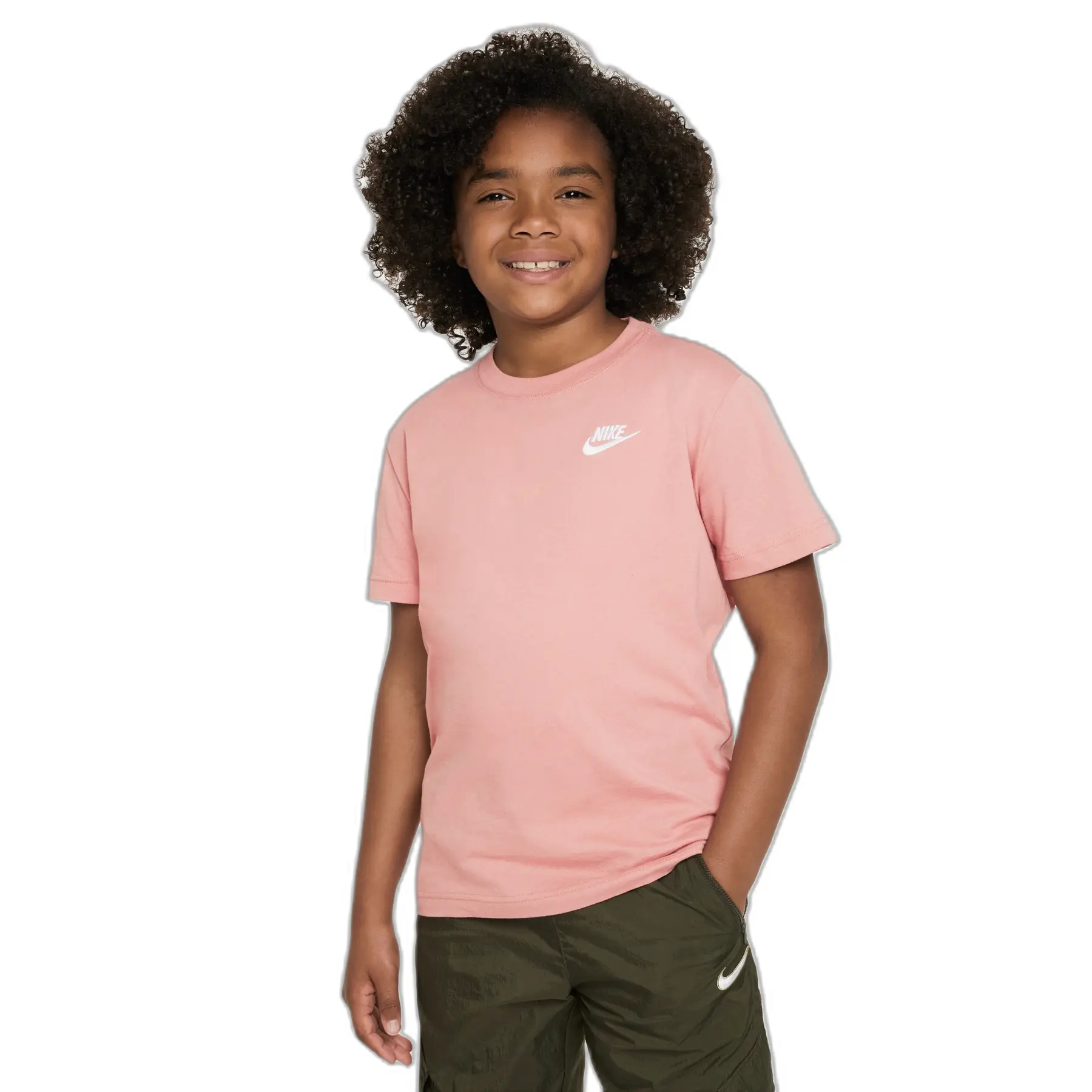 T-shirt da ragazza Nike Club Boy