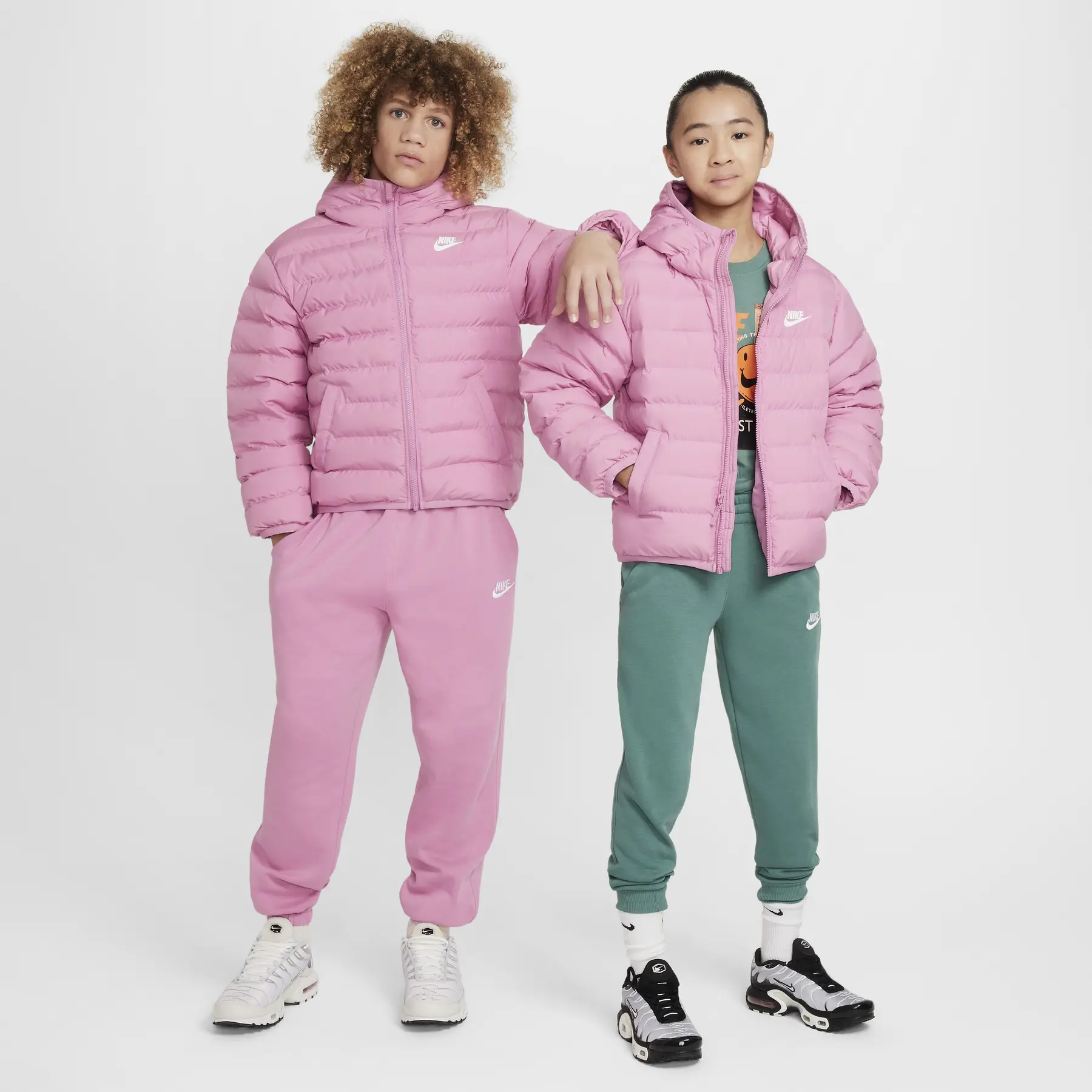 Piumino con cappuccio per bambini Nike