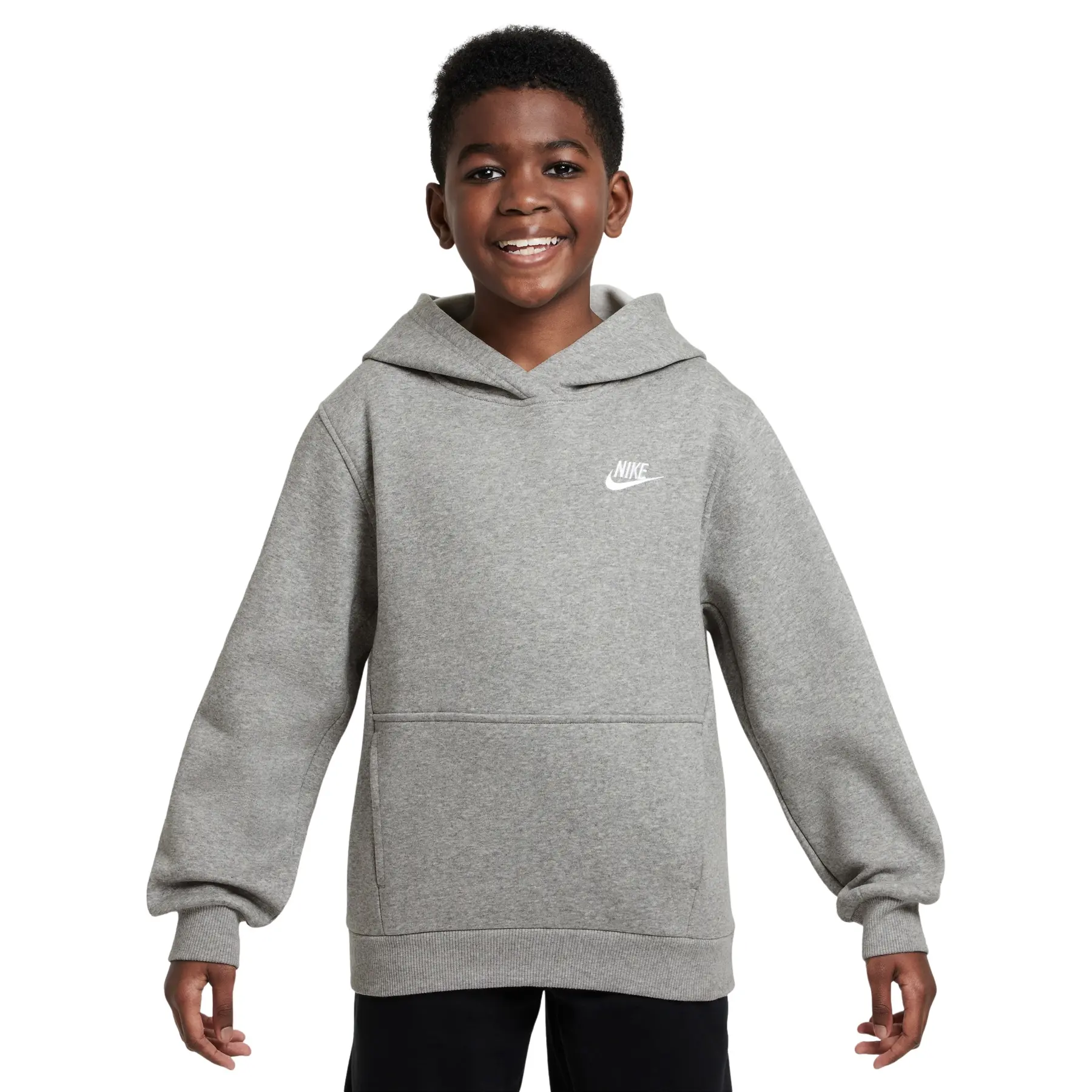Felpa con cappuccio per bambini Nike Club Fleece LBR