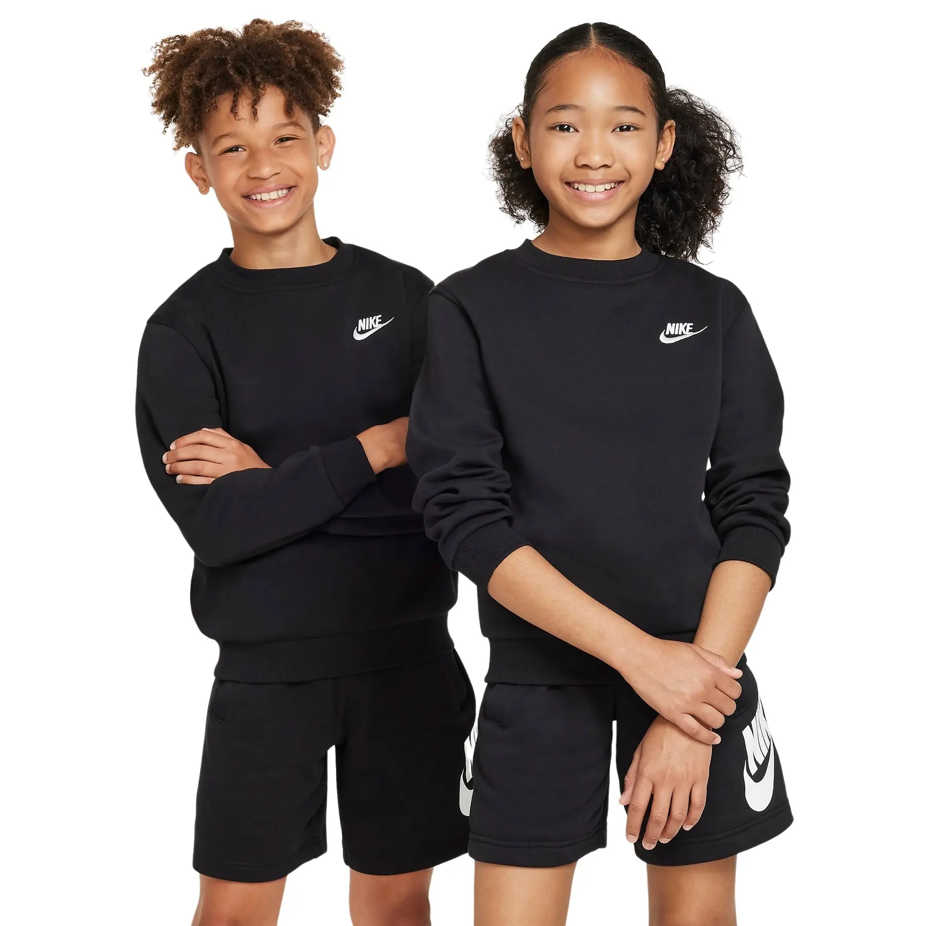 Kindertrui met ronde hals Nike Club Fleece LBR