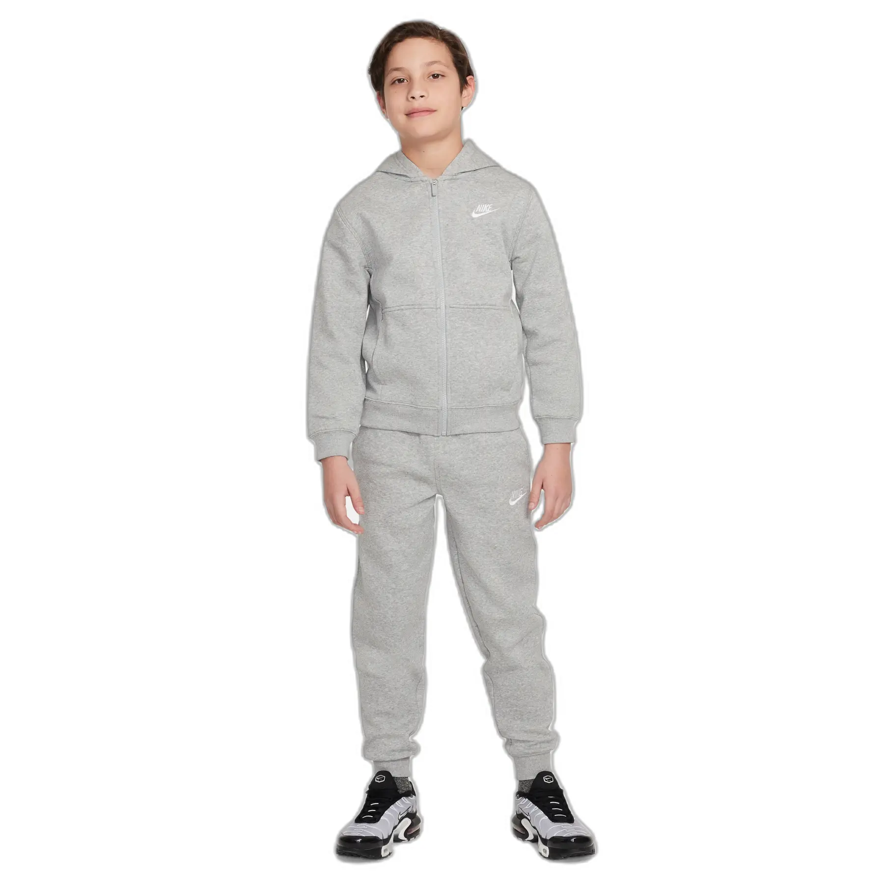 Trainingspak met volledige rits voor kinderen Nike Club Fleece