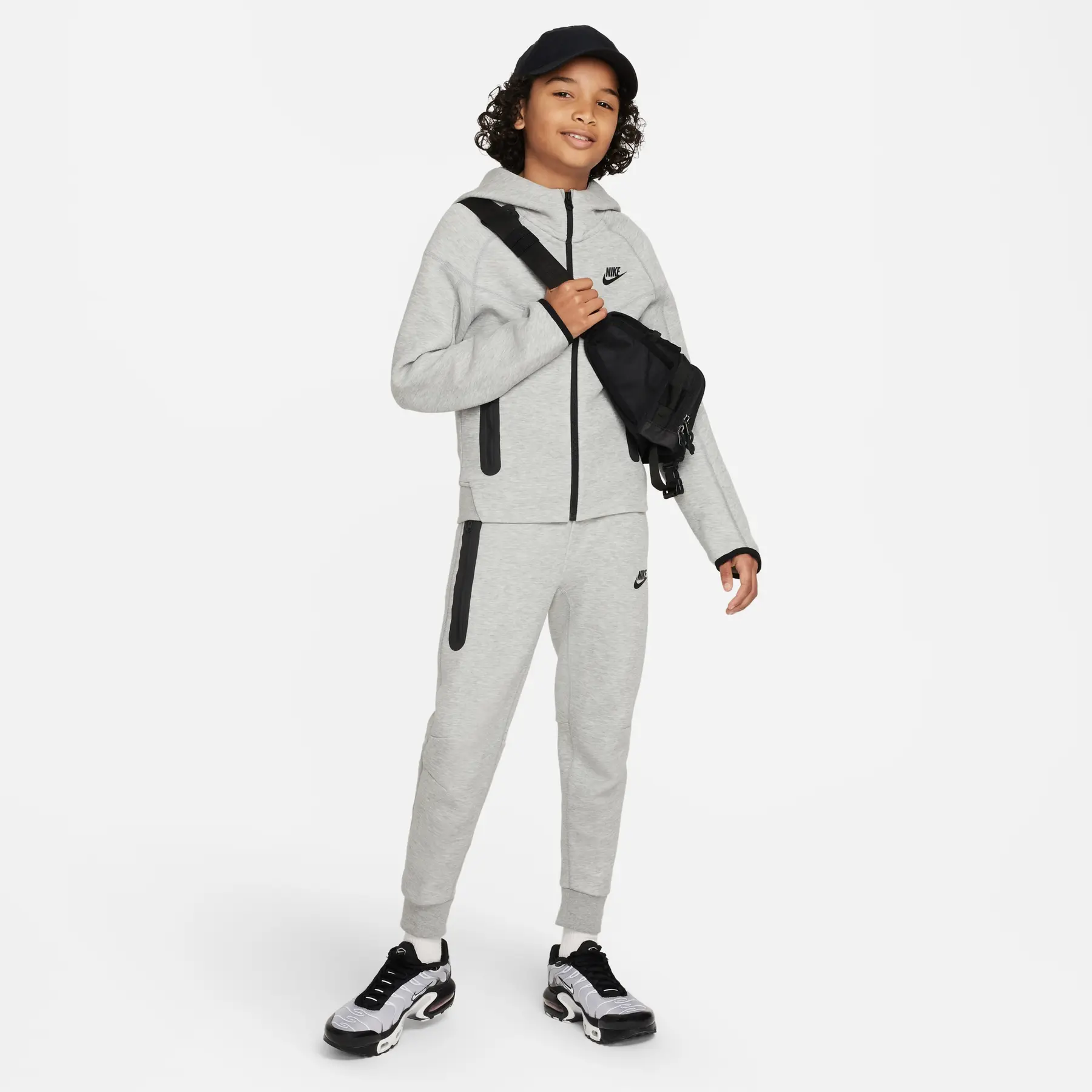 Sweater met rits voor kinderen Nike Tech Fleece