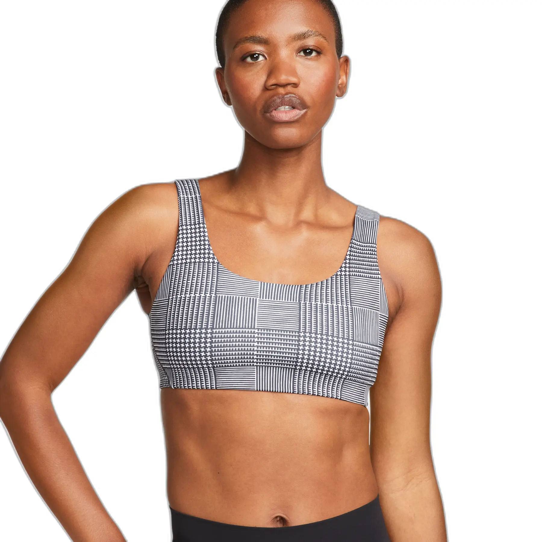 Damen-BH Nike Alate All U Plaid