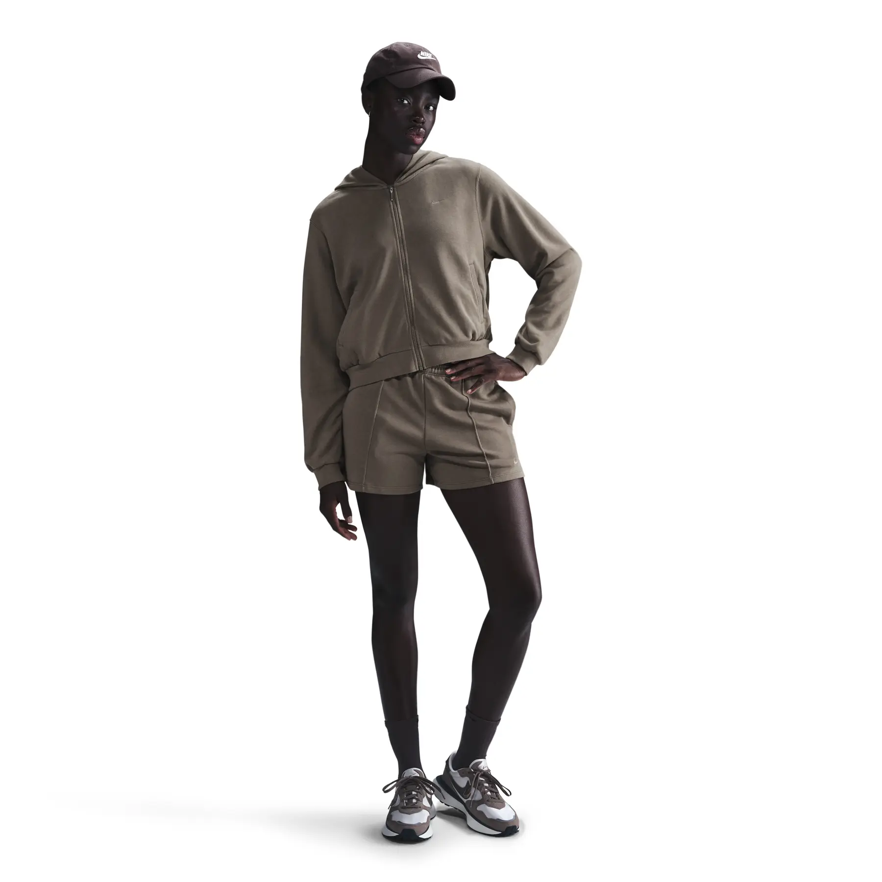 Felpa con cappuccio da donna Nike Chill Terry