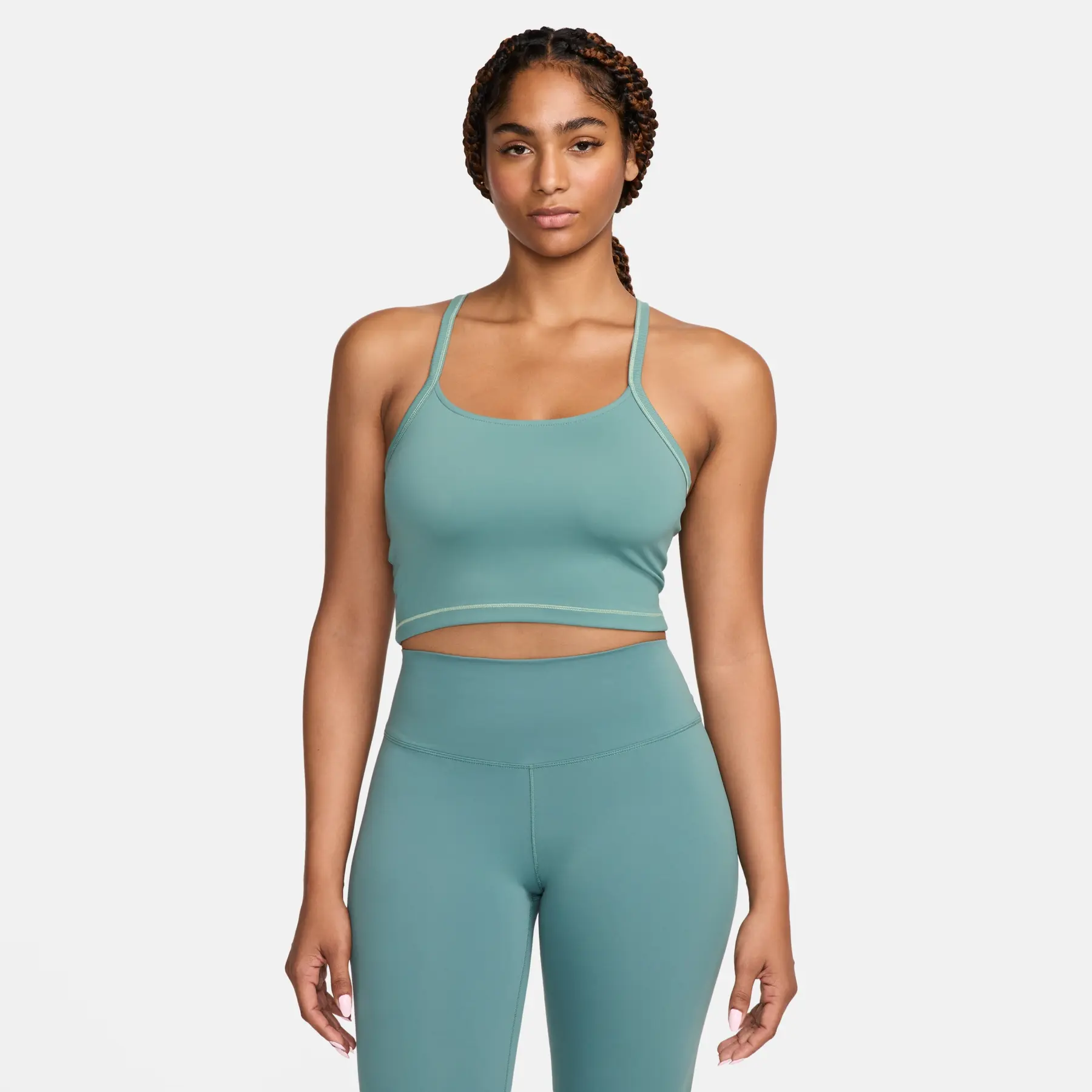 Crop-Top, eng anliegend, Damen Nike One