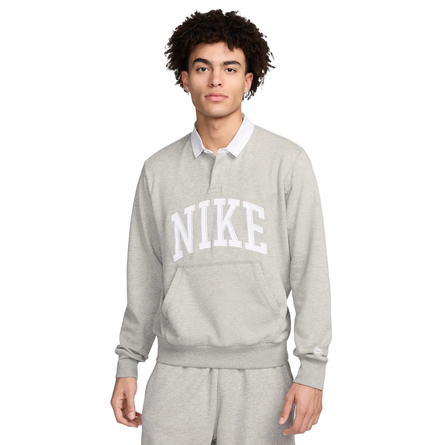 Polo a maniche lunghe Nike Club Fleece