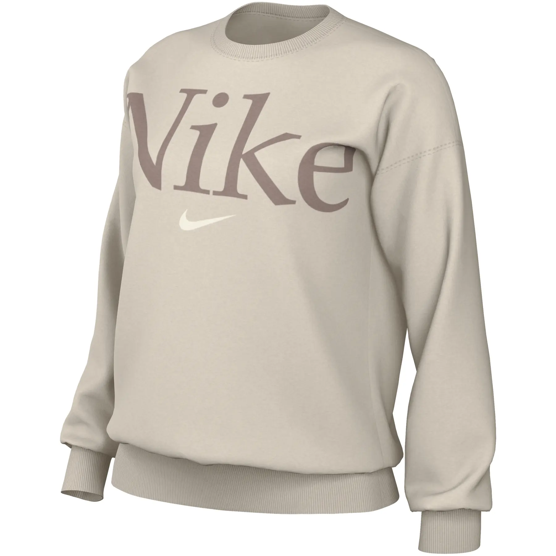 Dames sweatshirt met oversized ronde hals Nike Phoenix Fleece