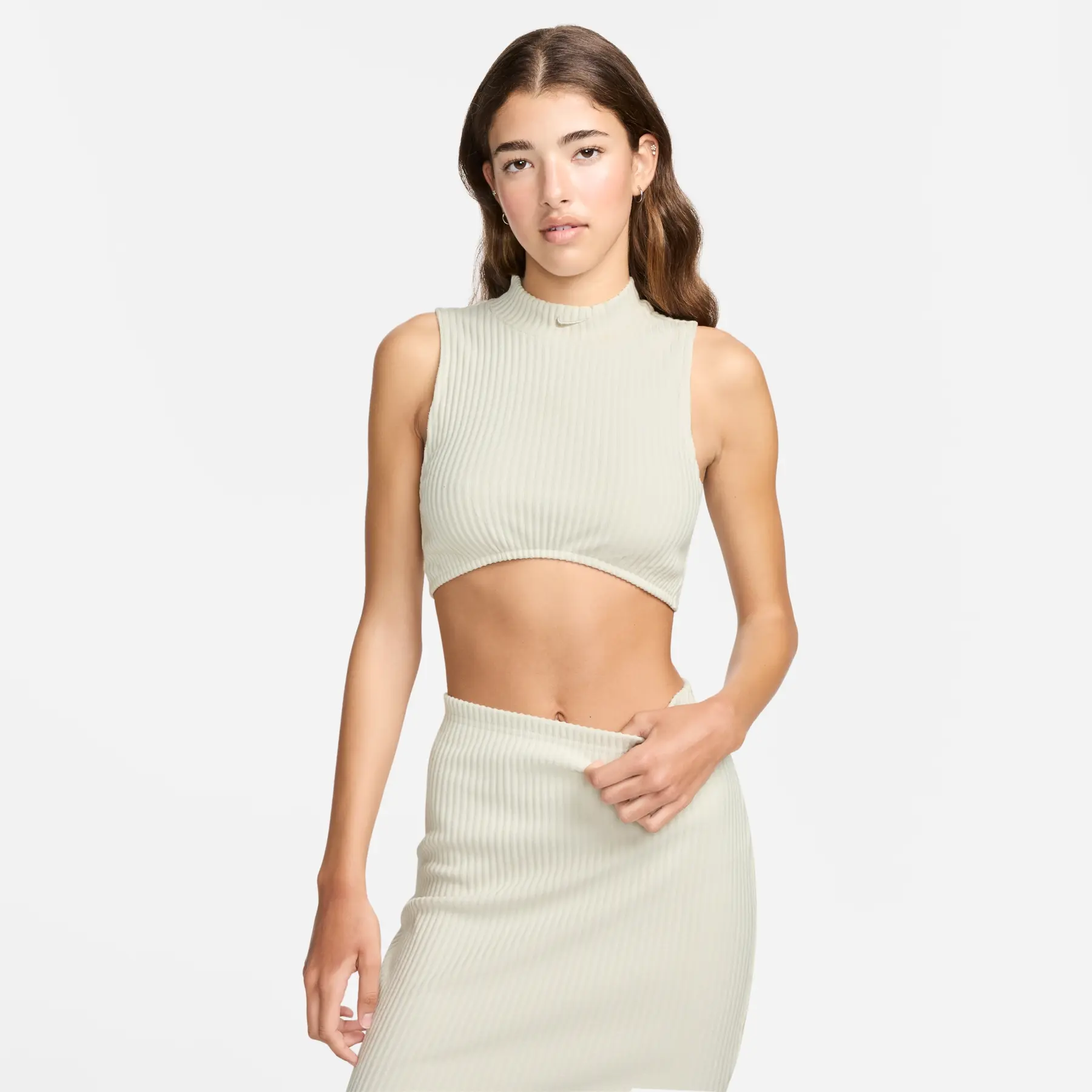 Dames crop top Nike Chill Knit