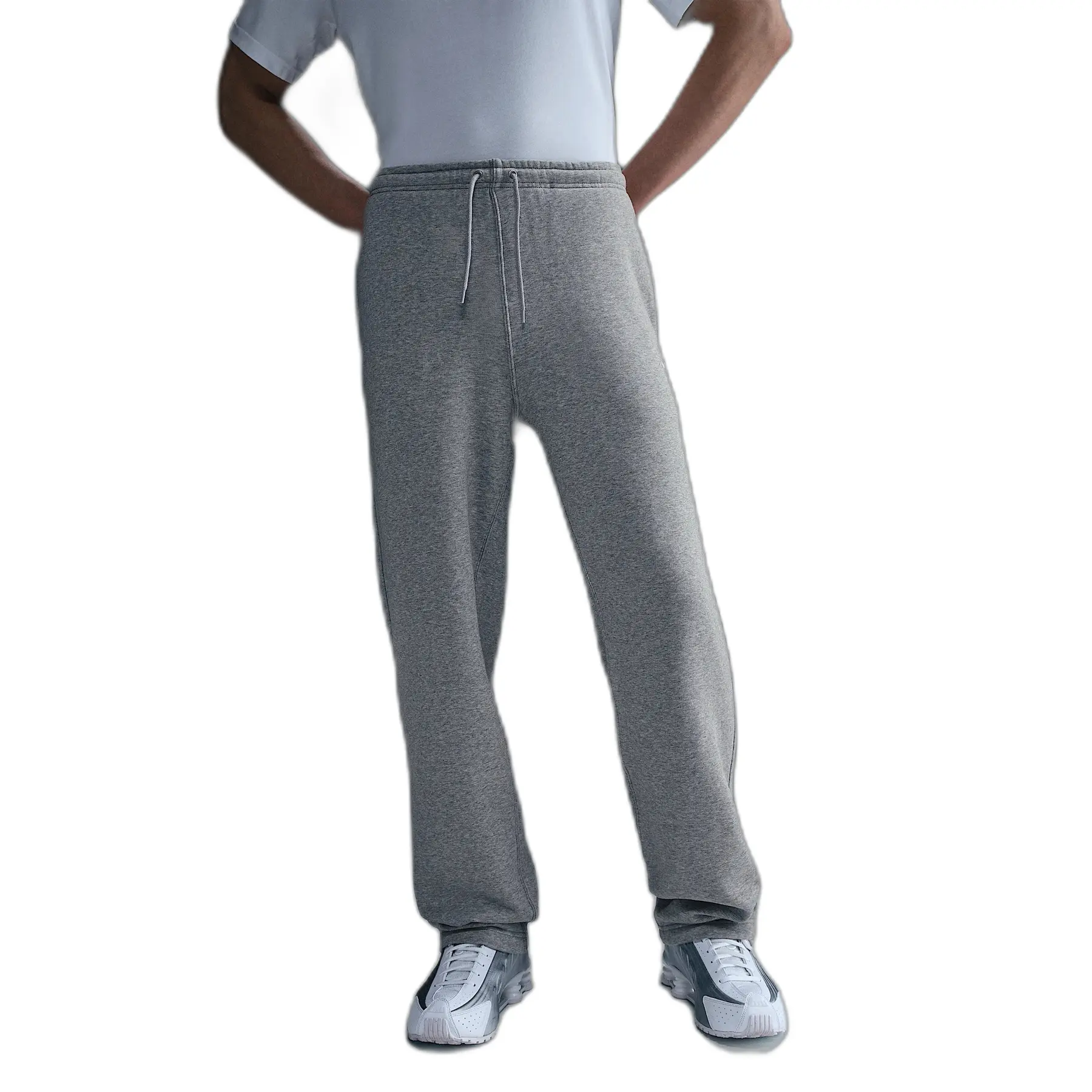 Pantaloni da jogging in fleece spazzolato con orlo Nike Club