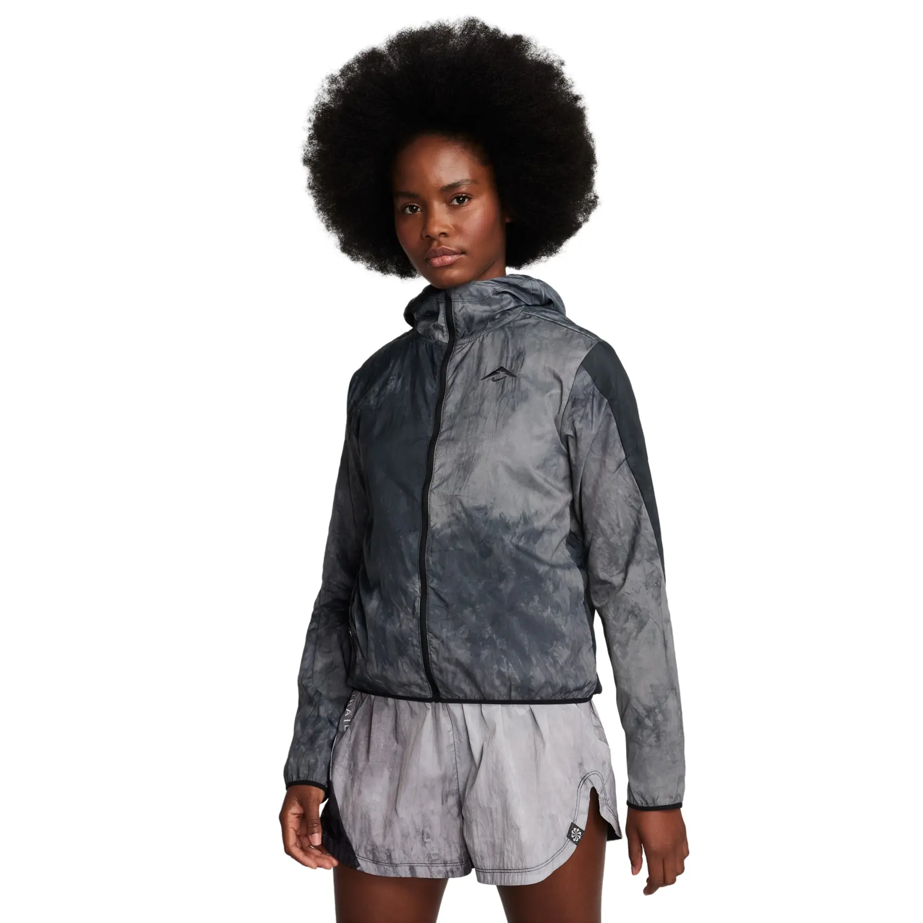 Regenjacke mit Kapuze für Damen Nike Repel Trail