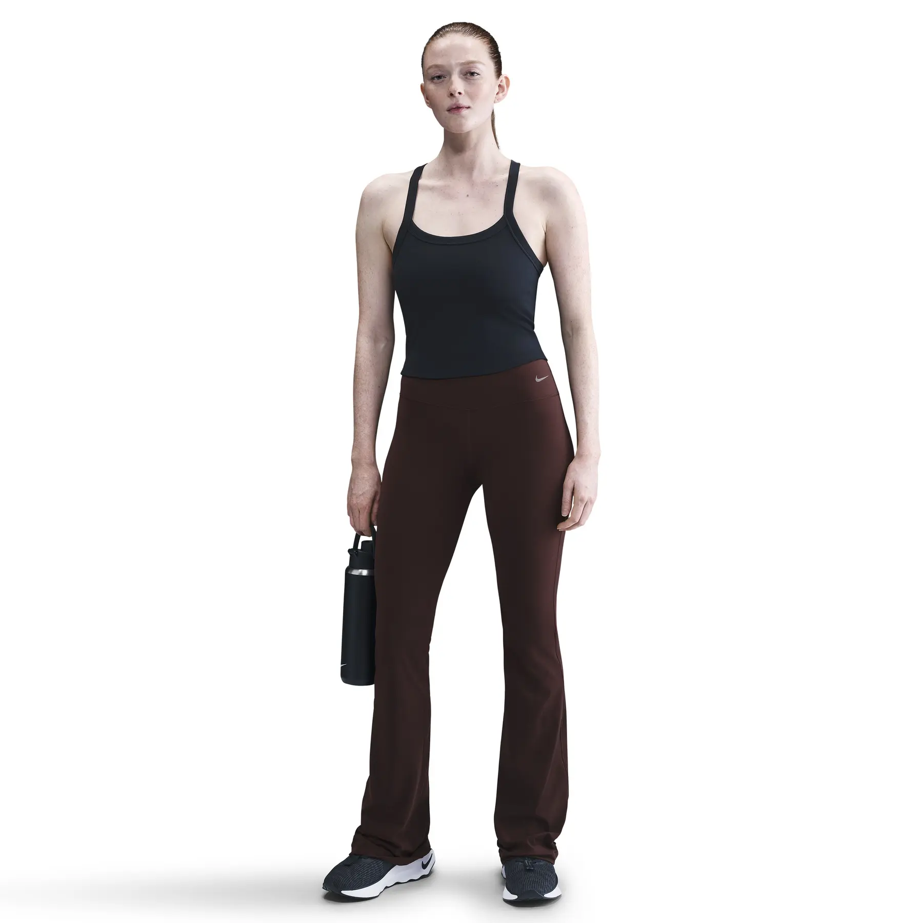 Ausgestellte Leggings mit hoher Taille, Damen Nike Zenvy