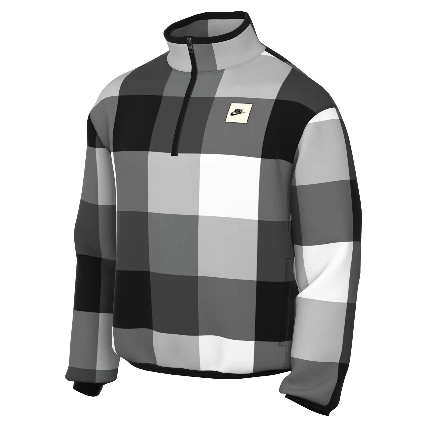 Nike Club Winterized Half Zip Fleece, grijs