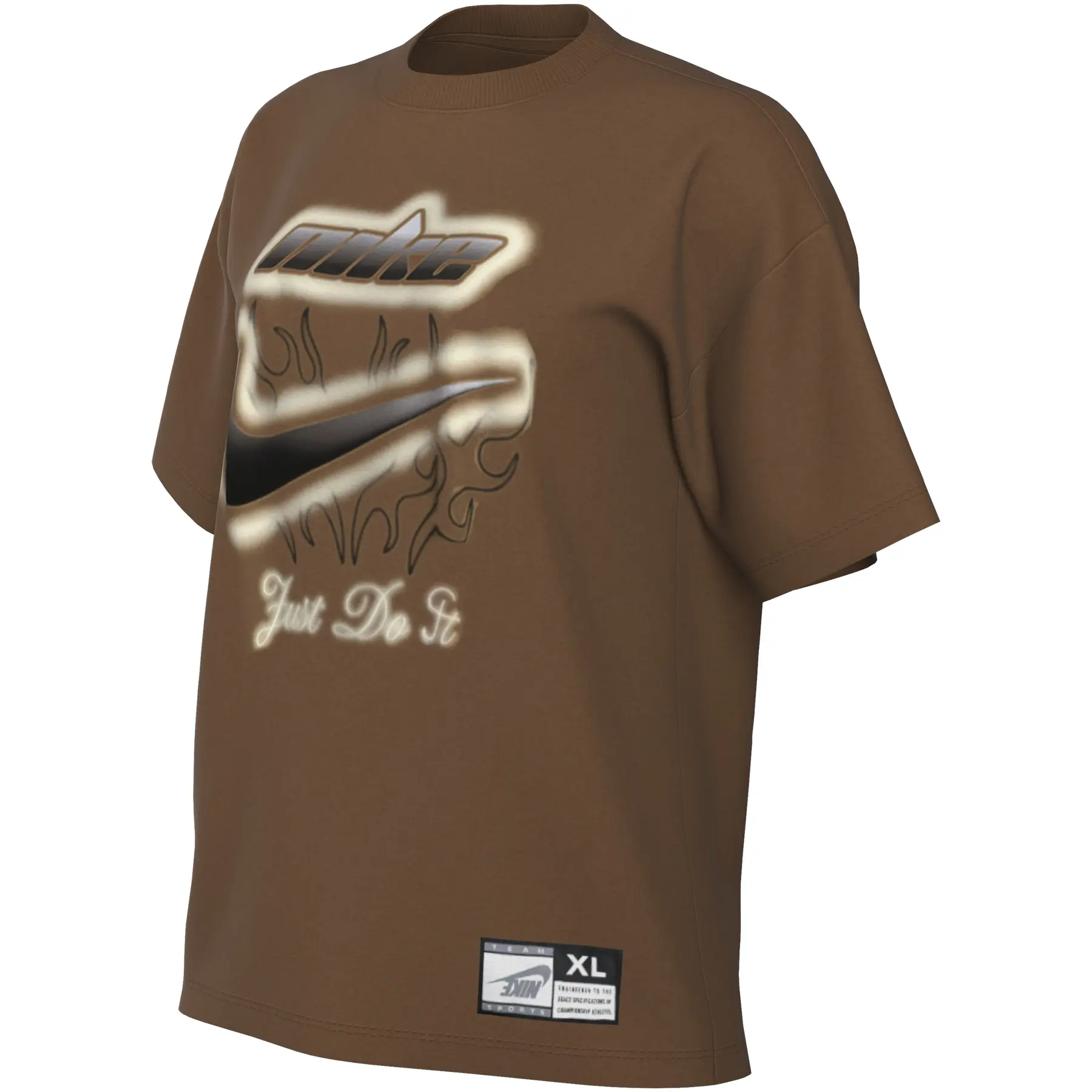Dames-T-shirt oversized Nike