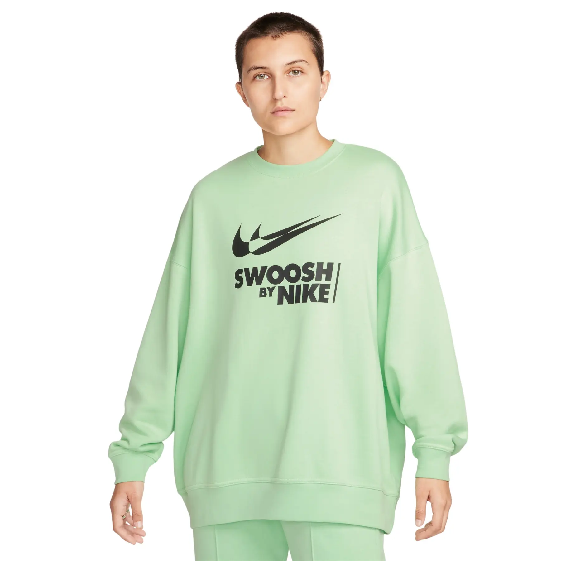 Dames sweatshirt met ronde hals Nike Fleece Oversize