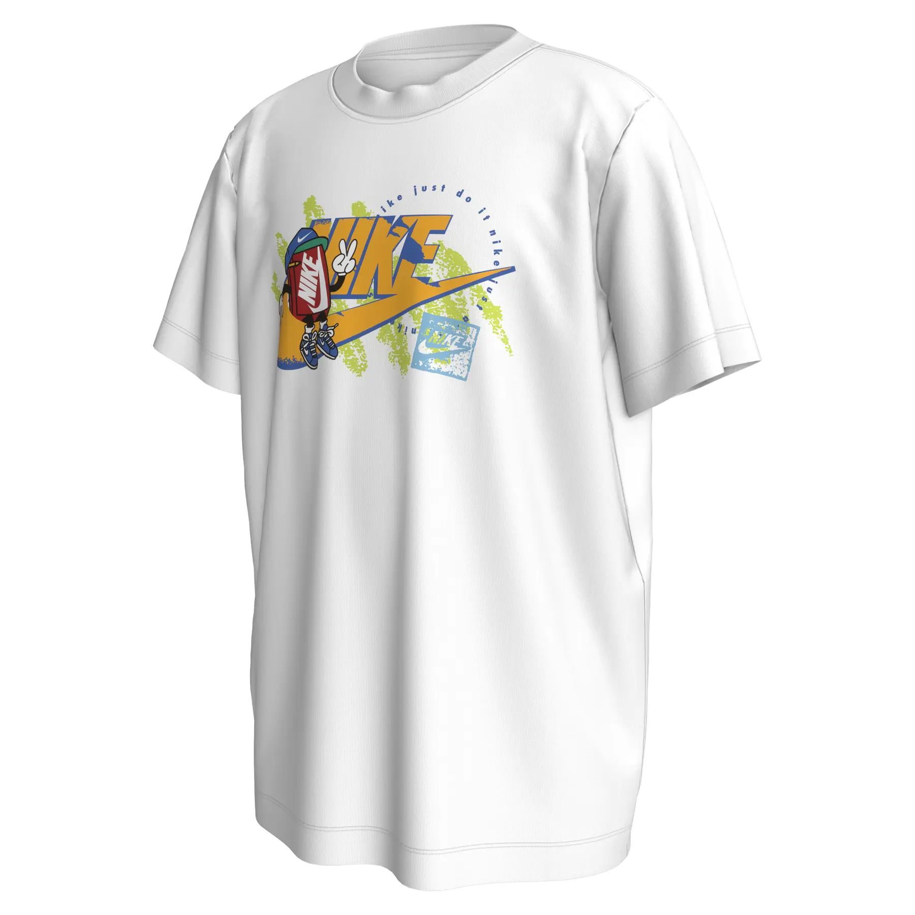 T-shirt boxy per bambini Nike